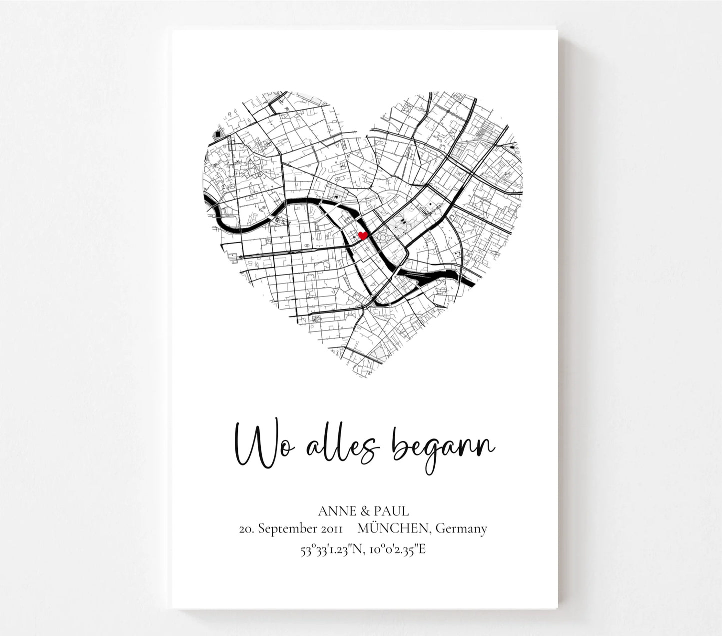 Wo alles begann - Stadtkarte