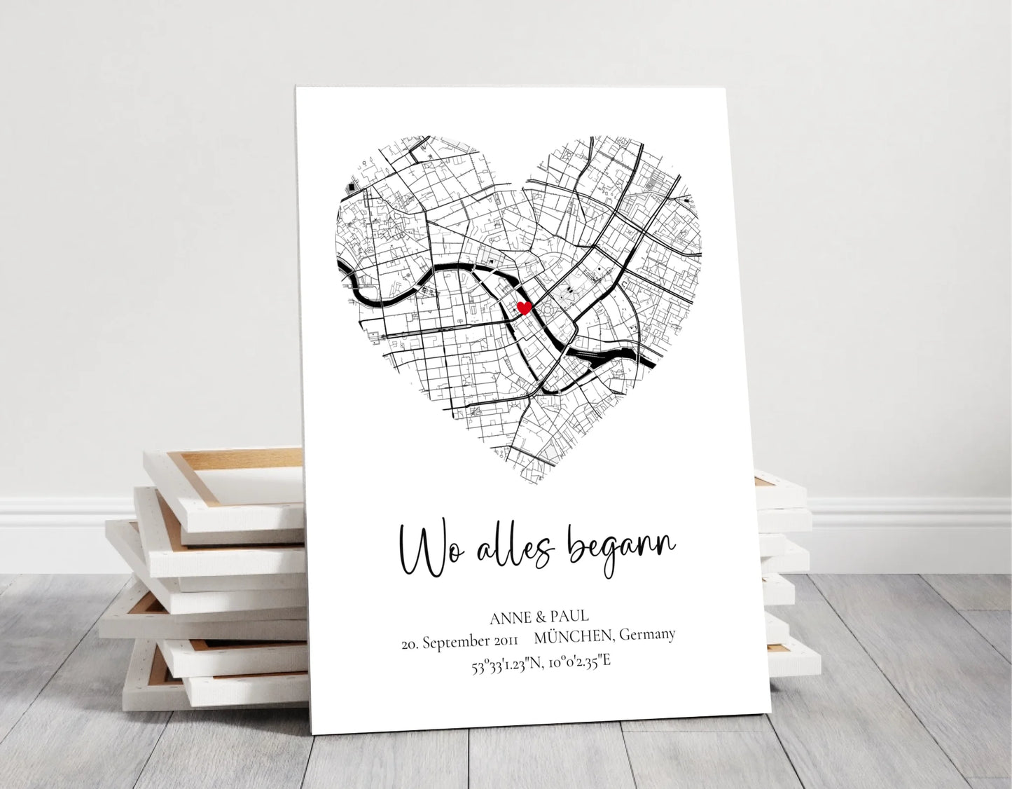 Wo alles begann - Stadtkarte