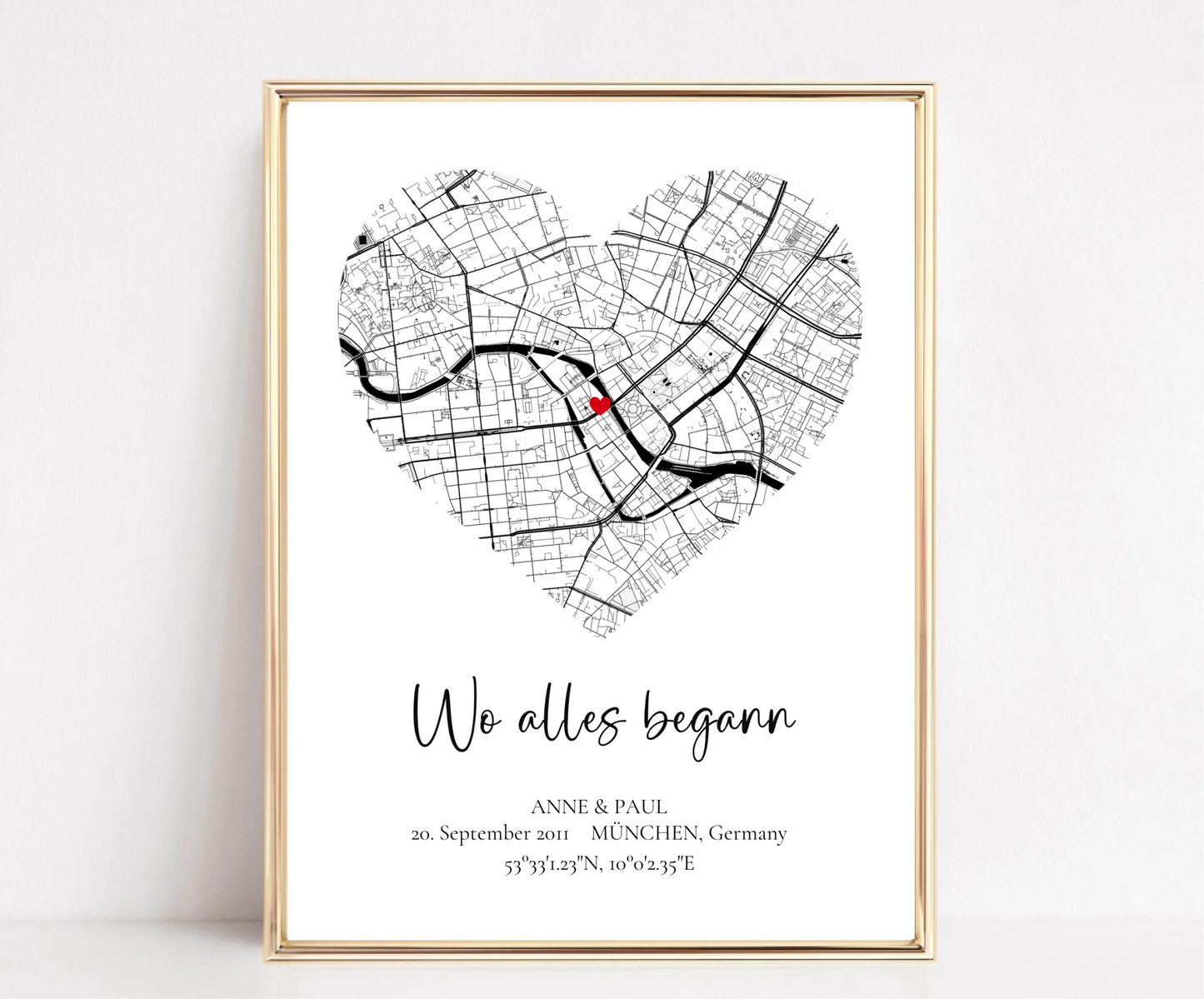 Wo alles begann - Stadtkarte