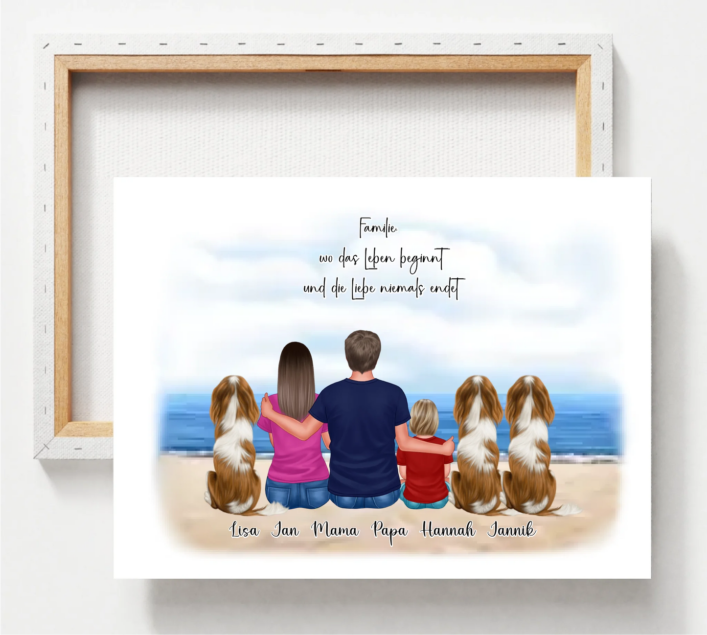 Familien Poster quer