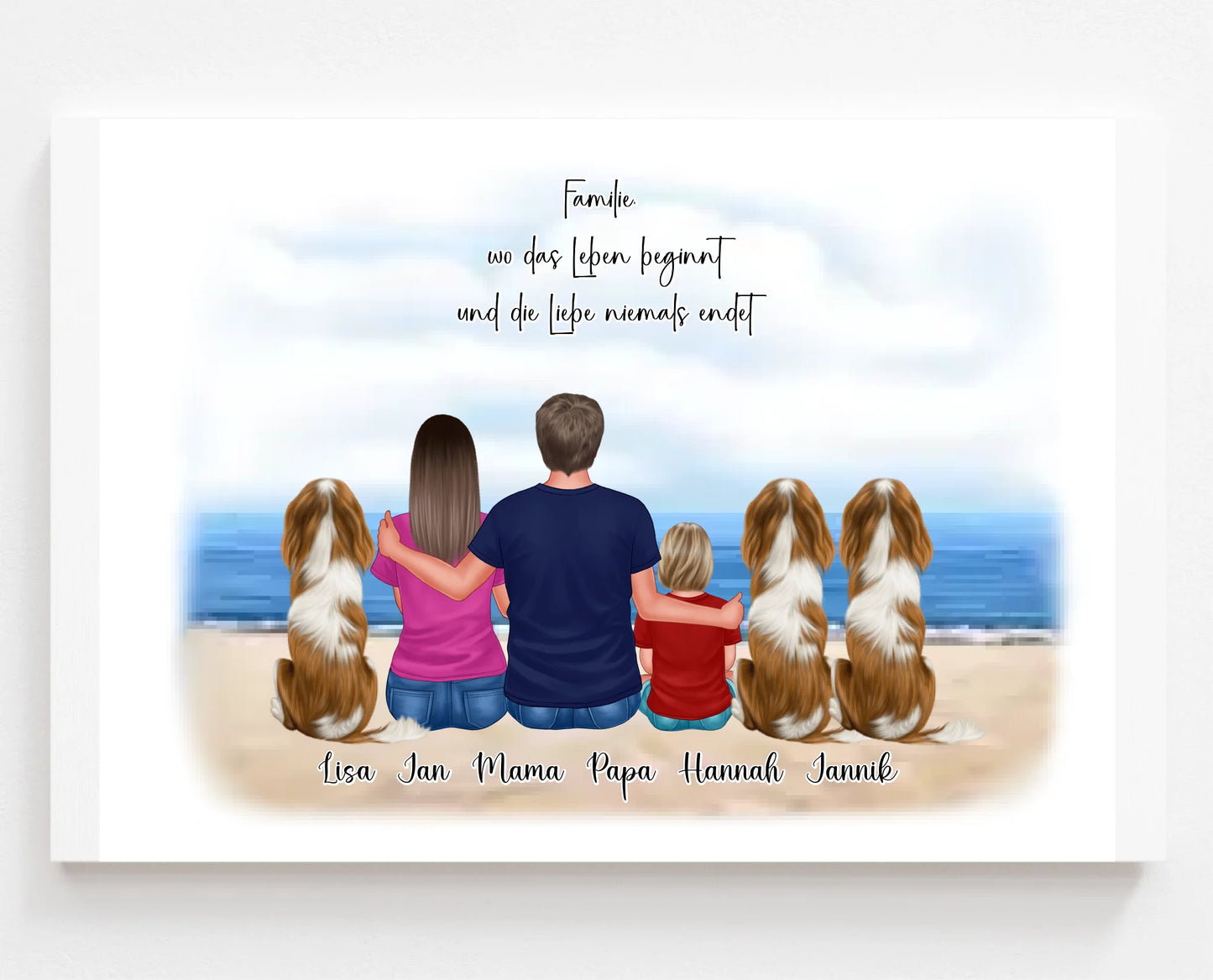 Familien Poster quer