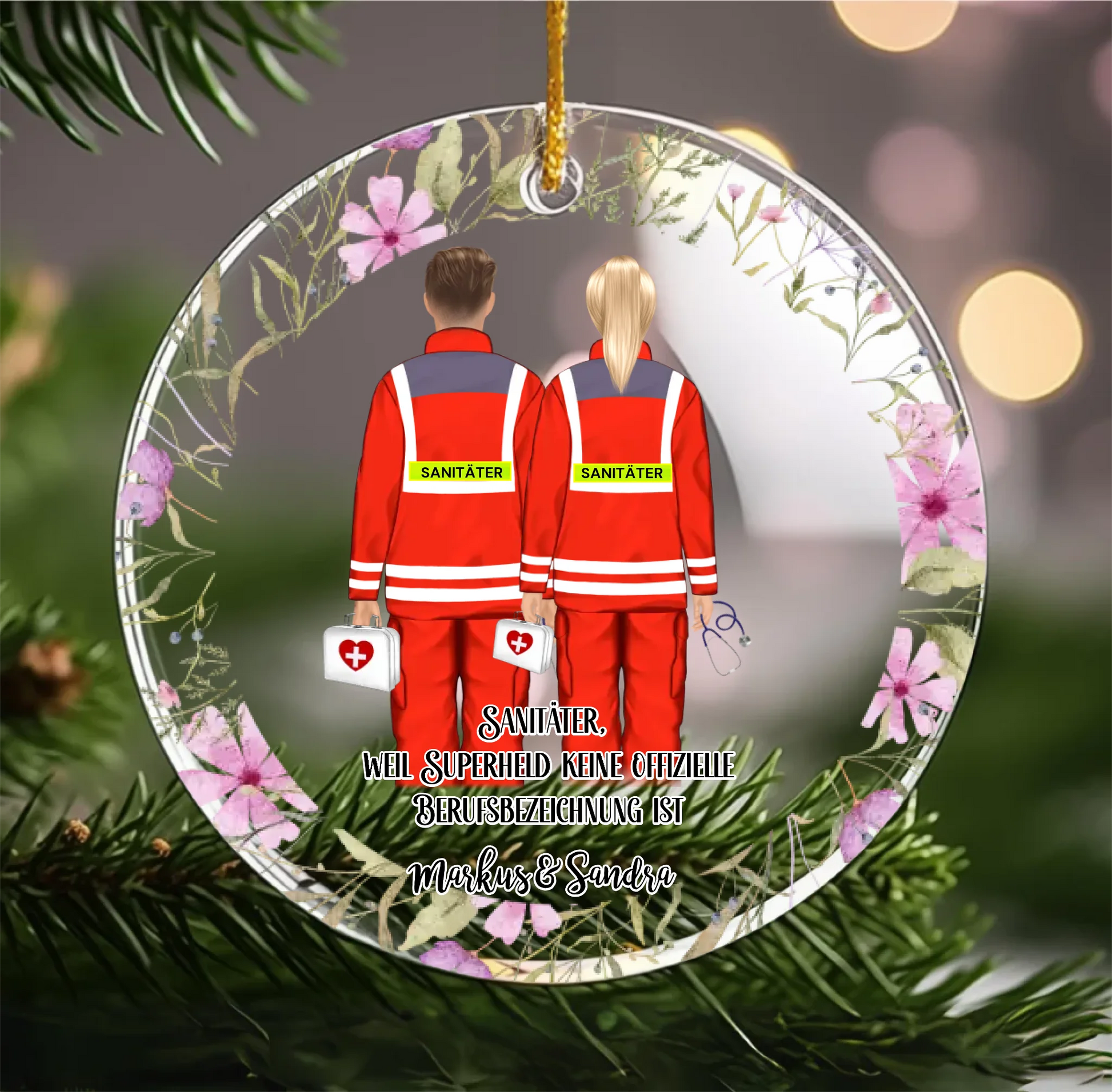 Mockup Ornament Acrylic No-15