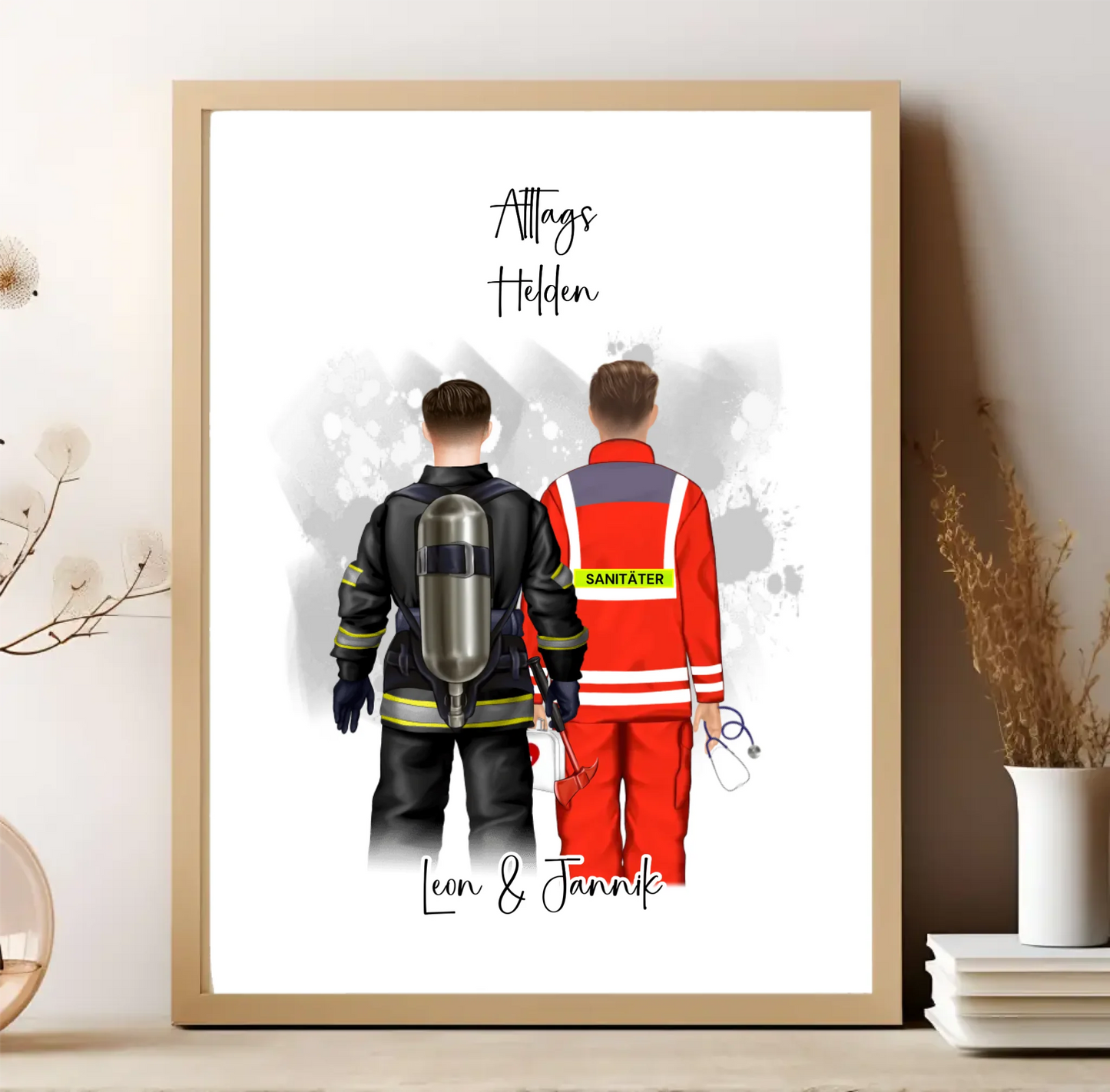 Feuerwehr & Sanitäter/THW/... Poster