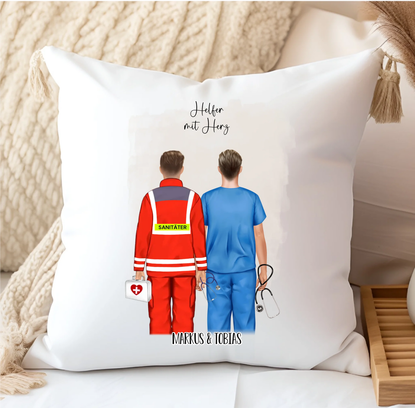 Sanitäter & Krankenpfleger Kissen