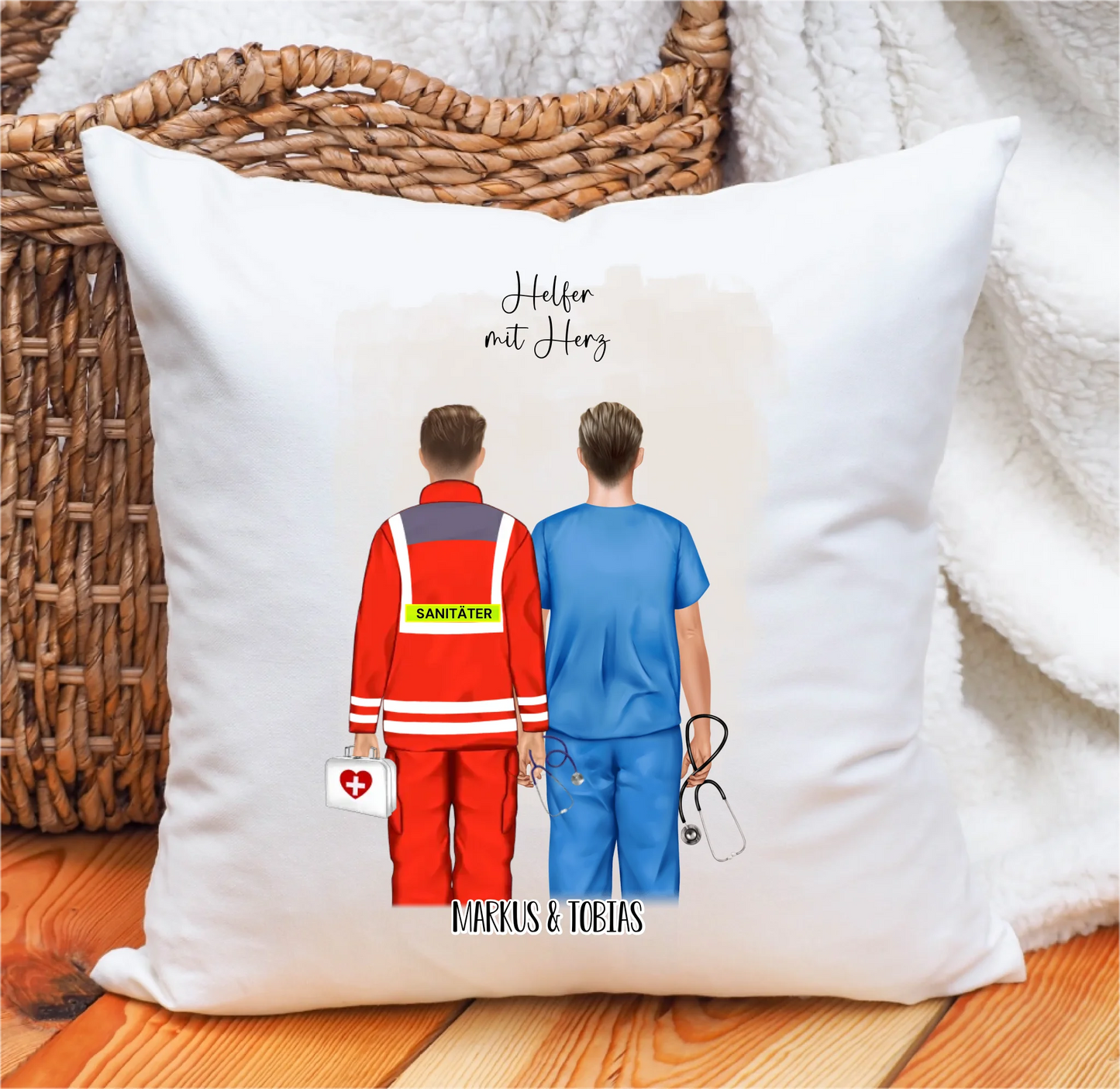 Sanitäter & Krankenpfleger Kissen