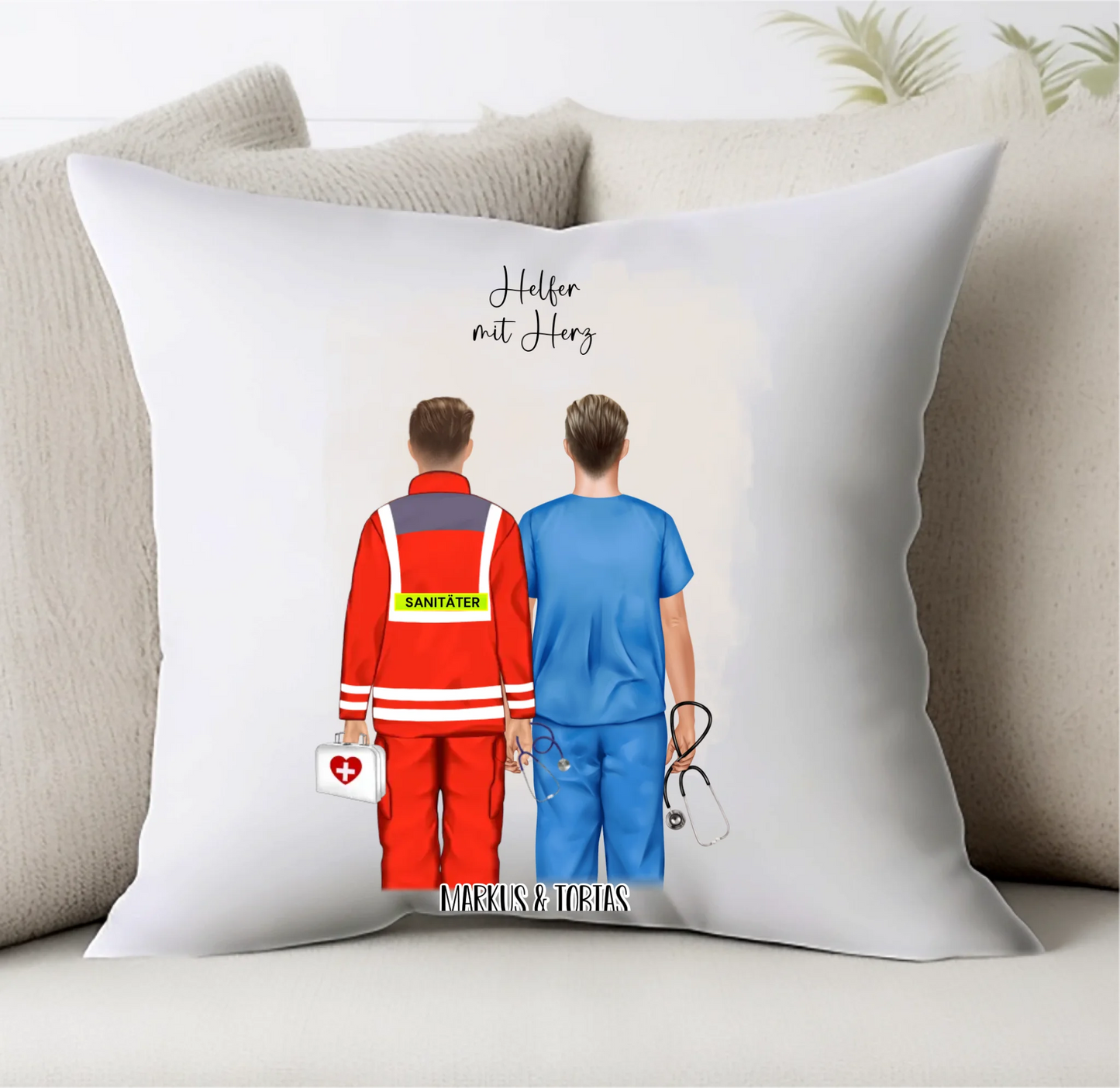 Sanitäter & Krankenpfleger Kissen