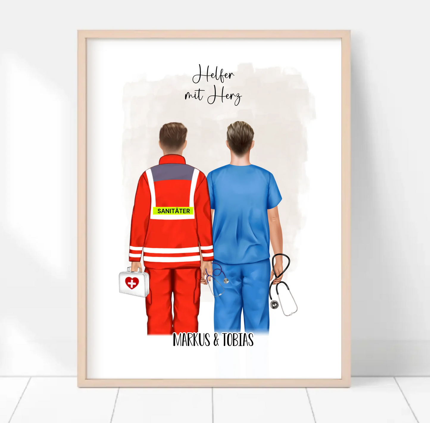Sanitäter & Krankenpfleger Poster