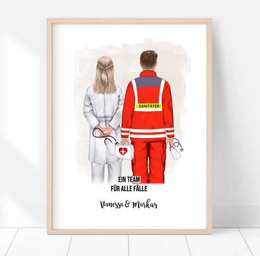 Arzt & Sanitäter Poster