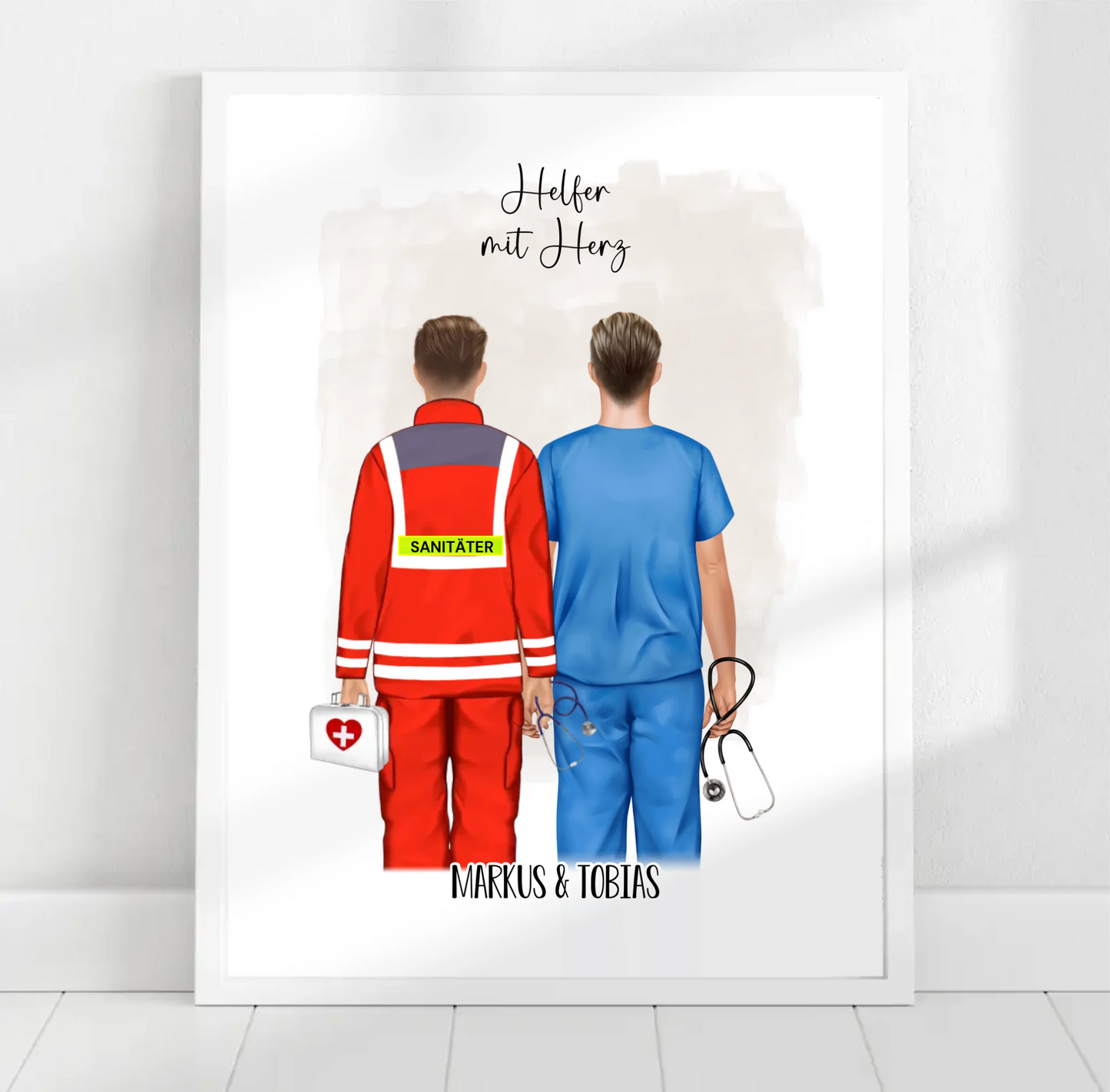 Sanitäter & Krankenpfleger Poster