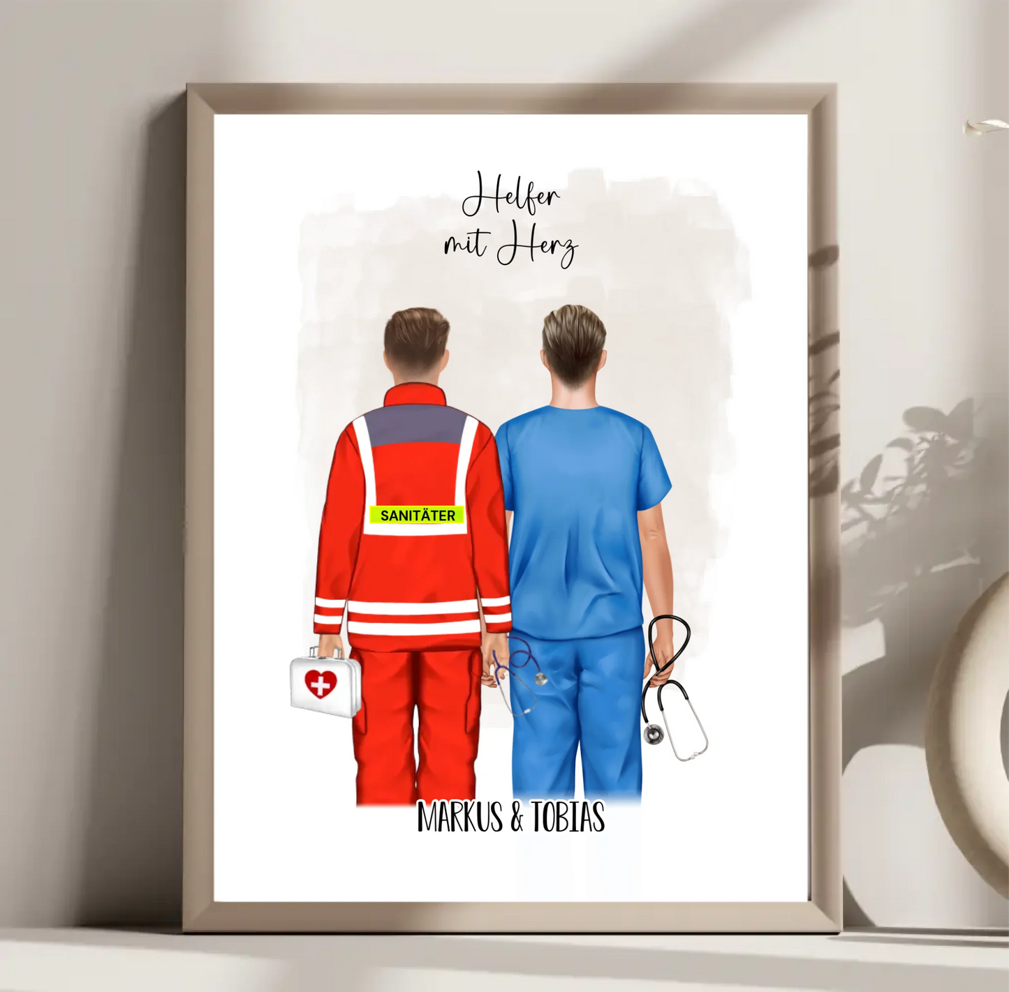 Sanitäter & Krankenpfleger Poster