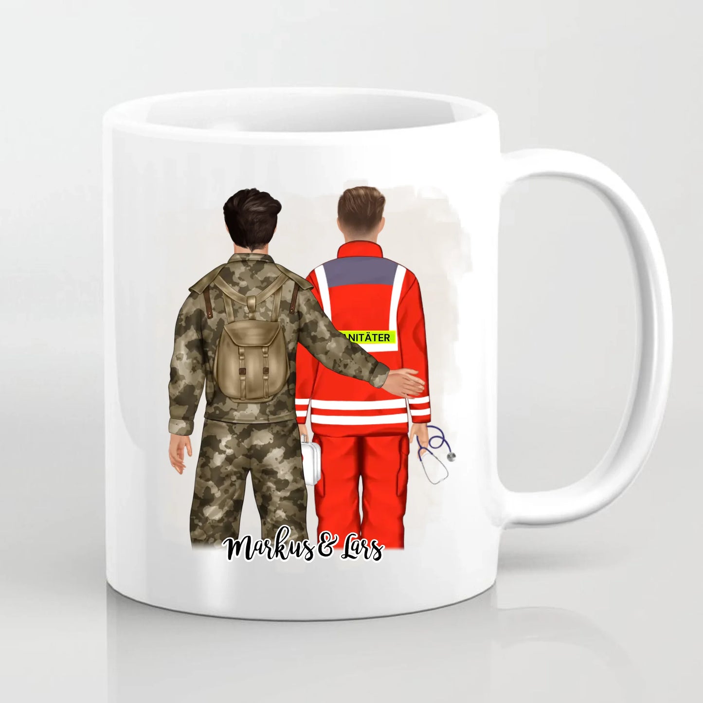 Soldat/in & Sanitäter Tasse / Thermobecher