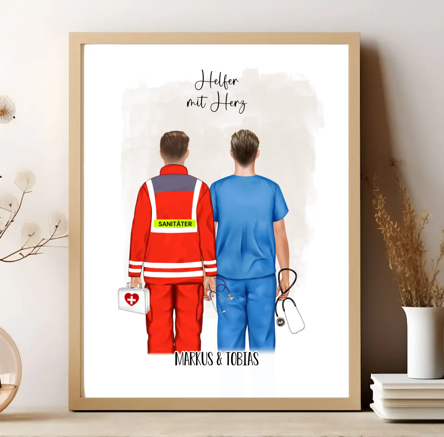 Sanitäter & Krankenpfleger Poster