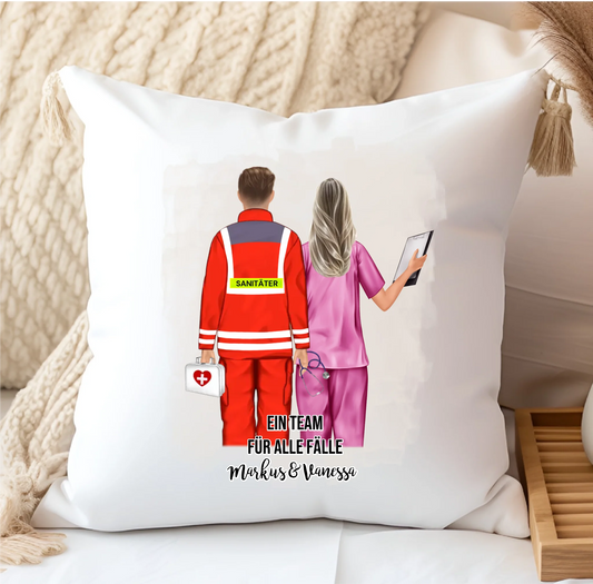 Sanitäter & Krankenschwester Kissen