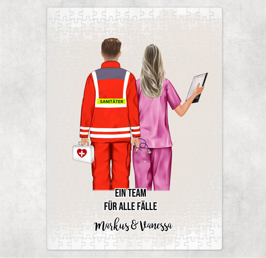Sanitäter & Krankenschwester Puzzle