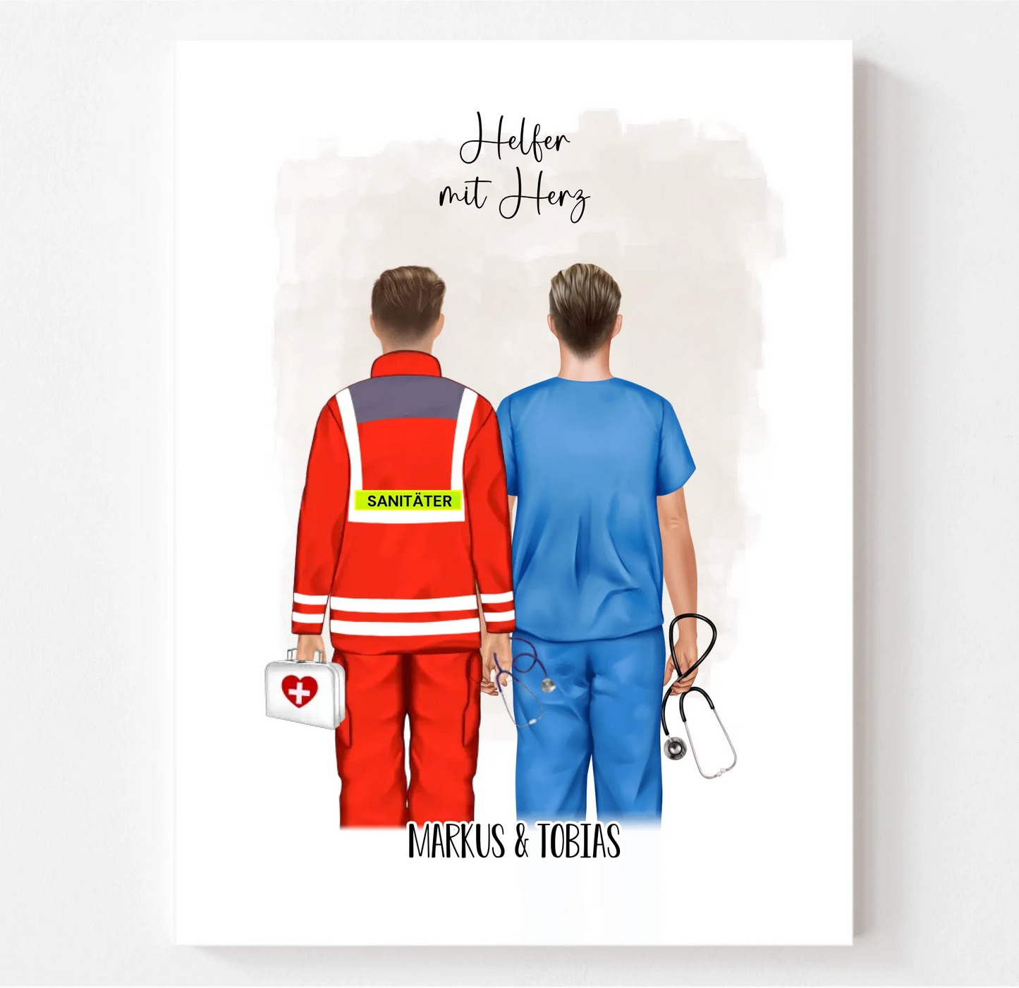 Sanitäter & Krankenpfleger Poster