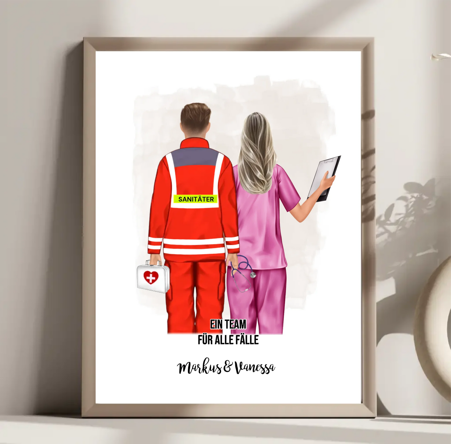 Sanitäter & Krankenschwester Poster