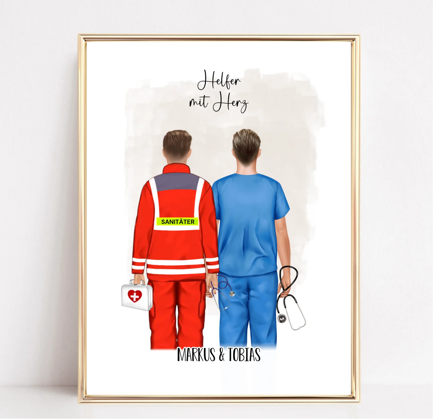 Sanitäter & Krankenpfleger Poster