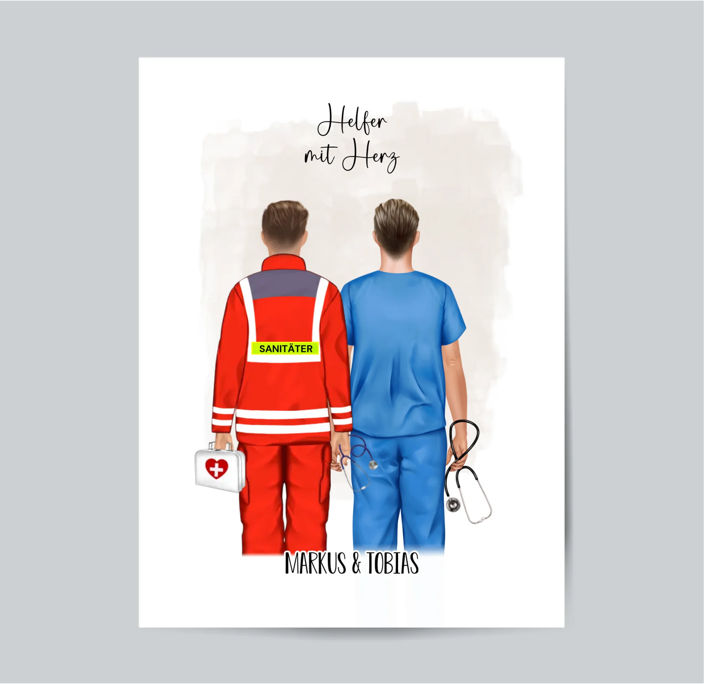 Sanitäter & Krankenpfleger Poster