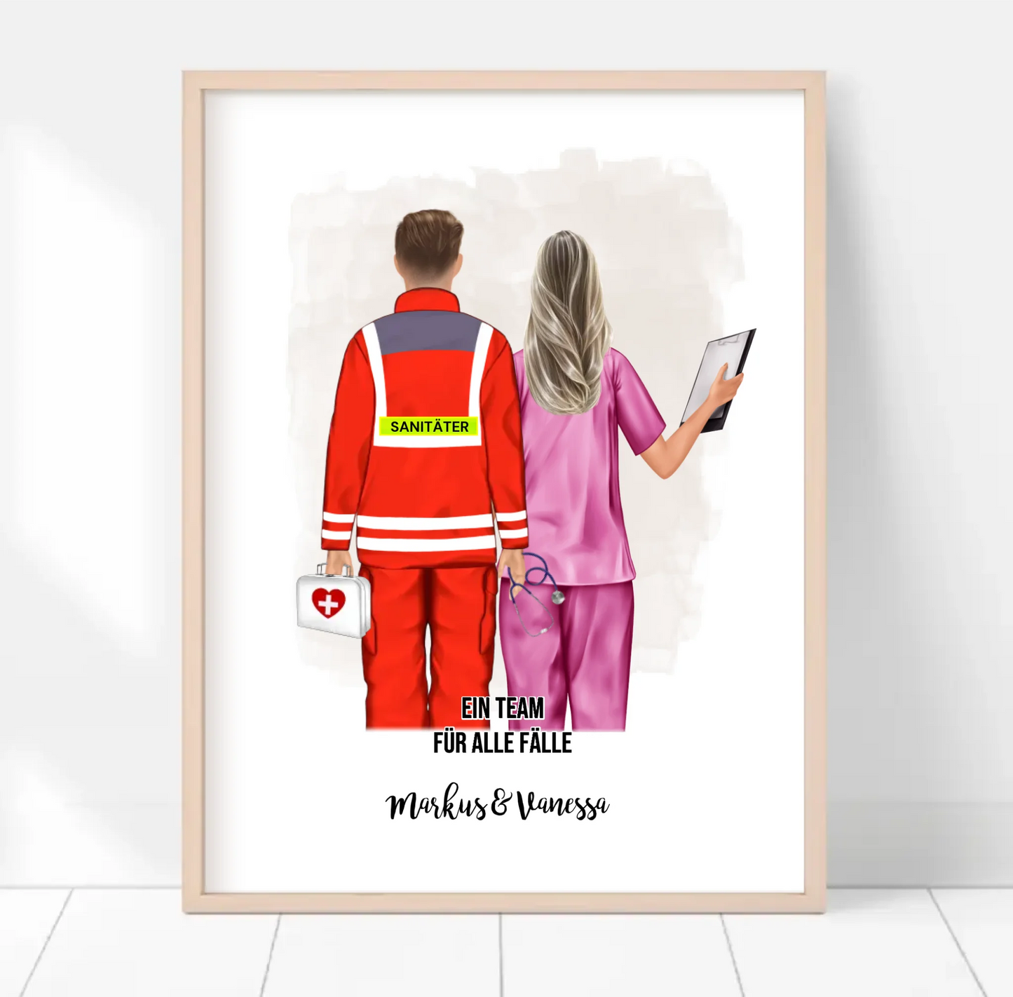 Sanitäter & Krankenschwester Poster