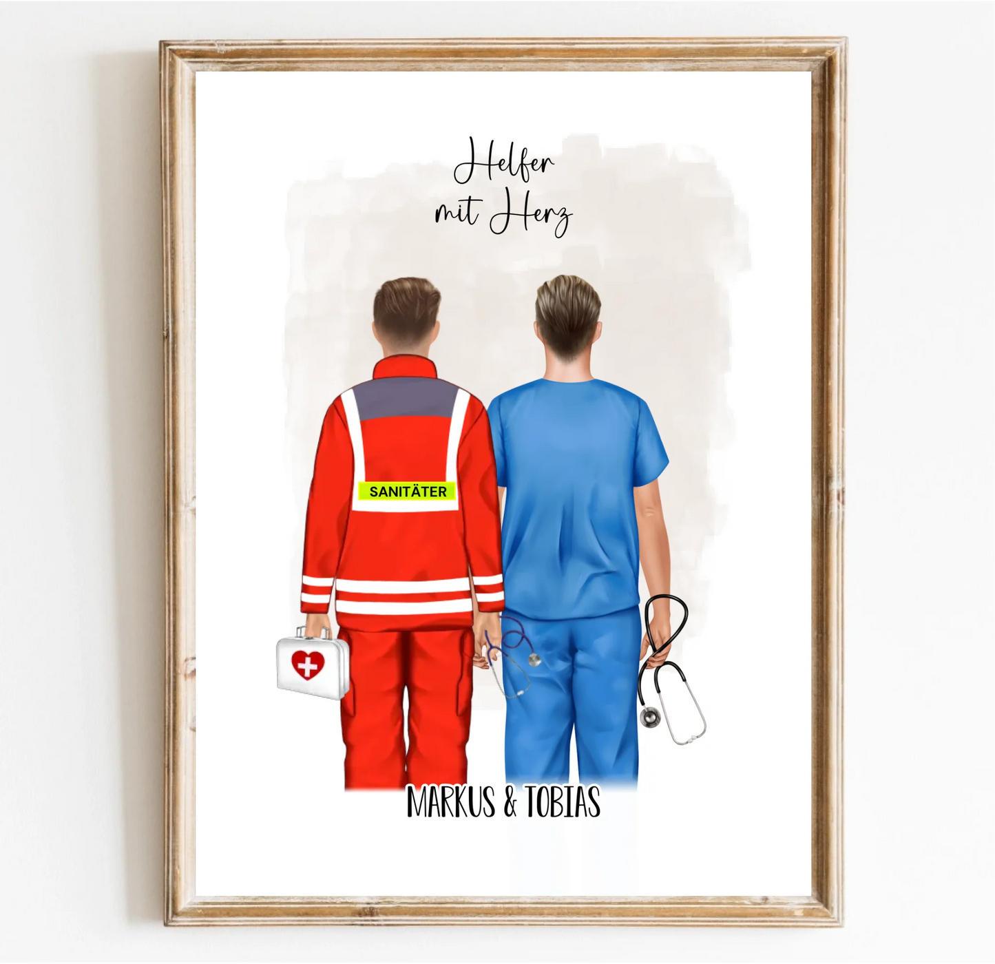 Sanitäter & Krankenpfleger Poster