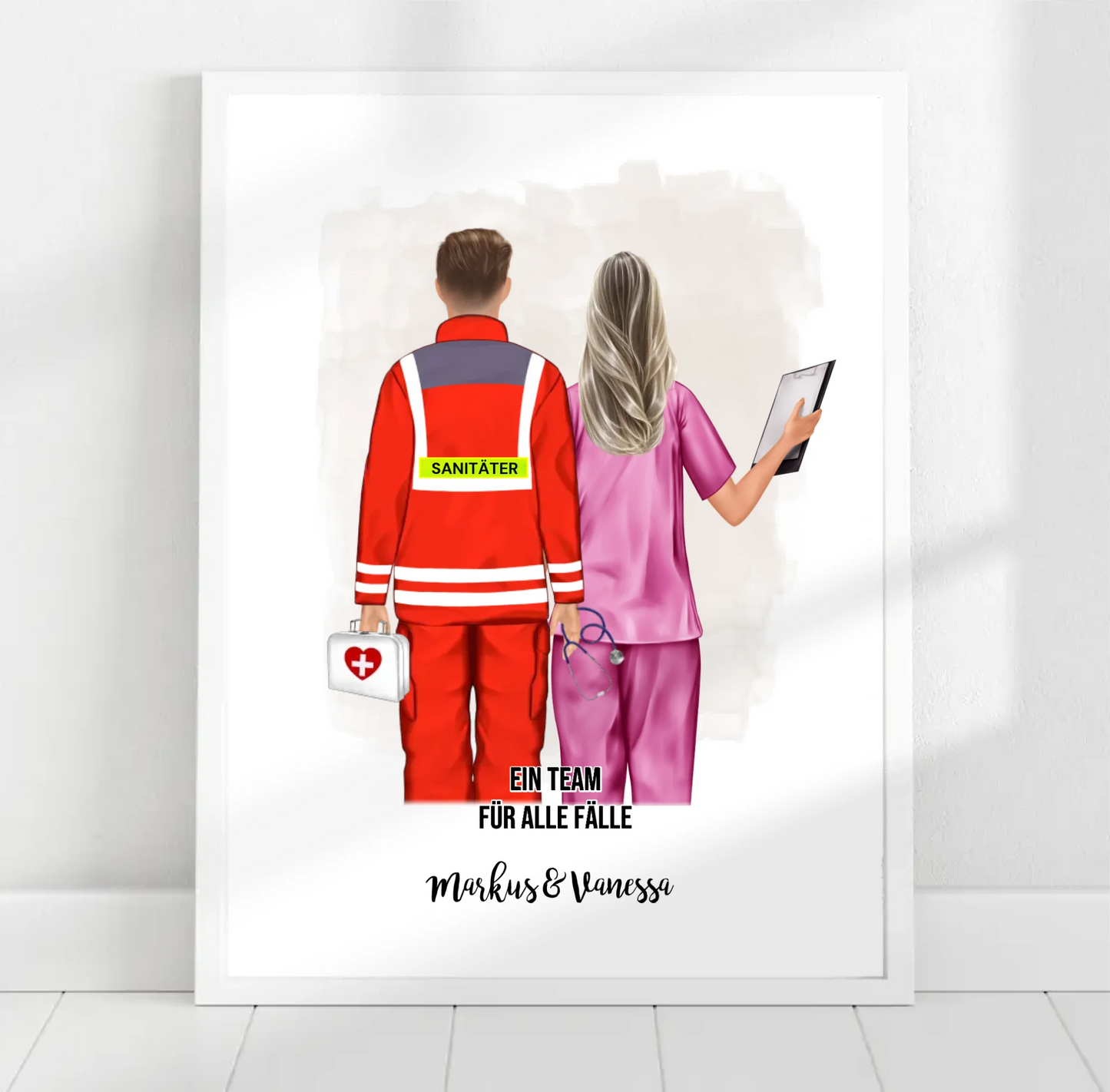 Sanitäter & Krankenschwester Poster