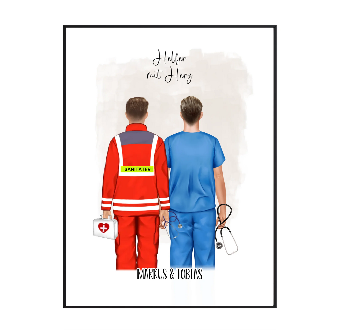 Sanitäter & Krankenpfleger Poster