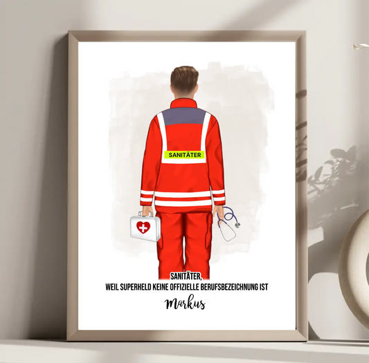 1-2 Sanitäter/DRK/Malteser/Johanniter/DLRG/....Poster