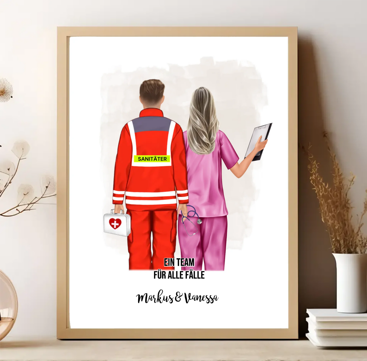 Sanitäter & Krankenschwester Poster