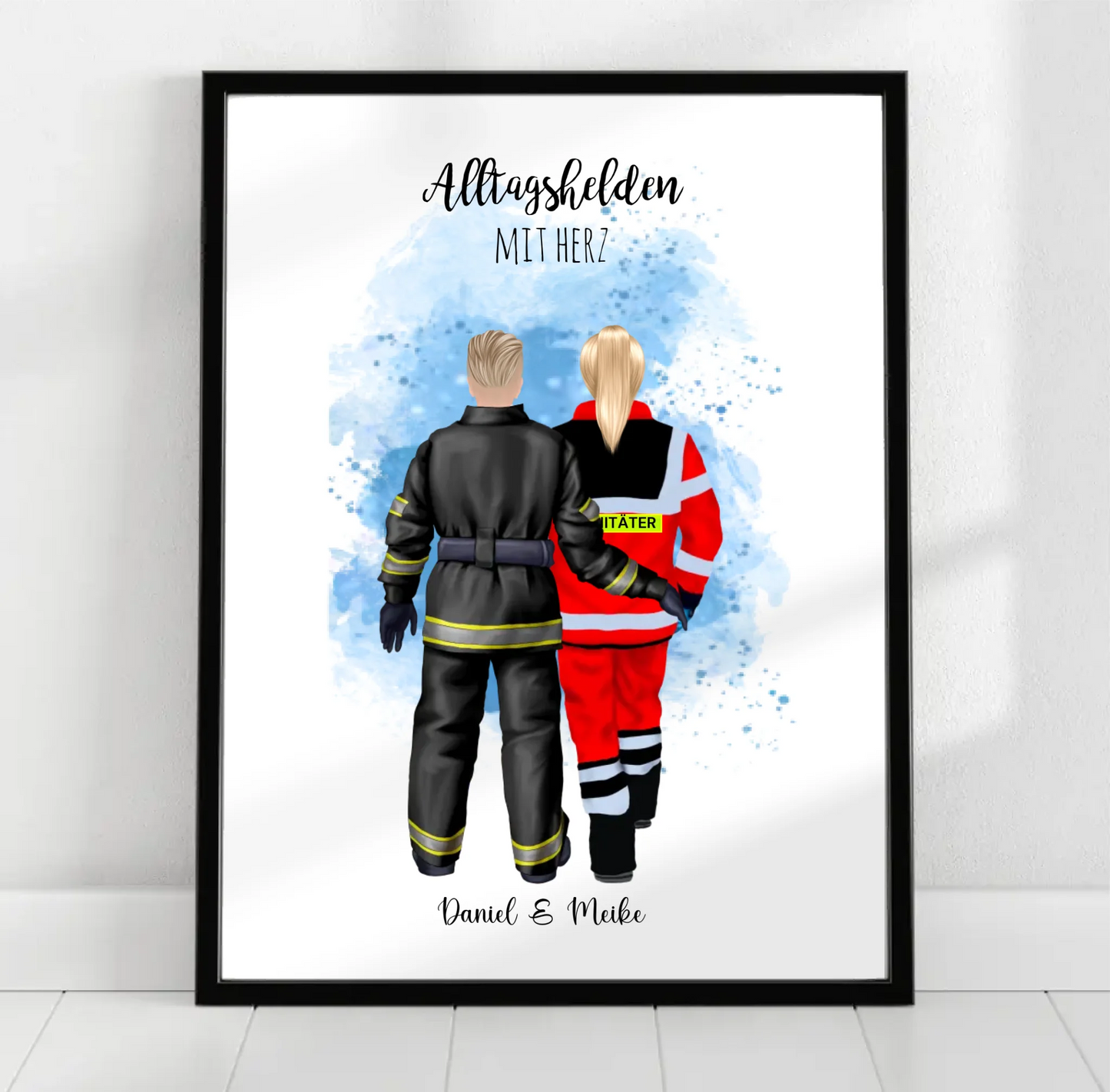 Feuerwehr & Sanitäter Poster