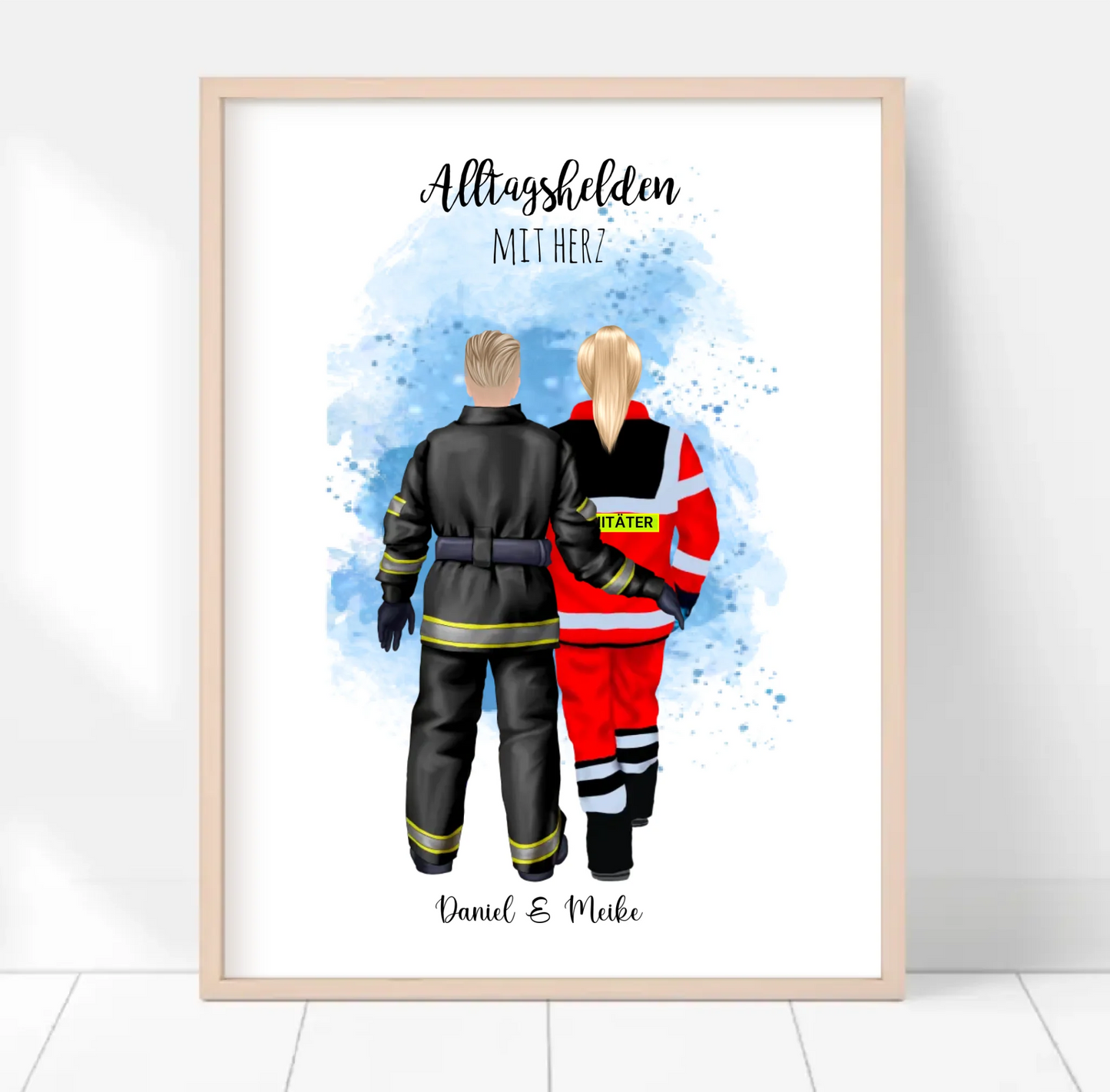 Feuerwehr & Sanitäter Poster