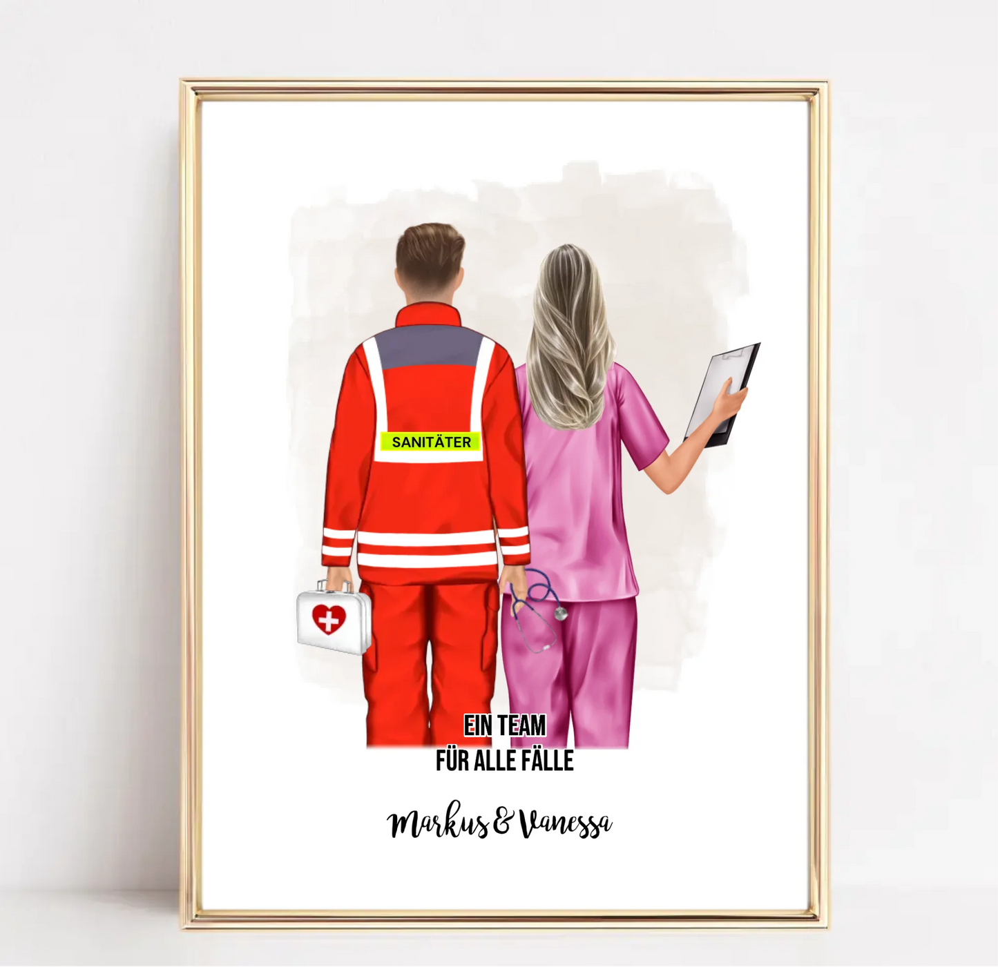 Sanitäter & Krankenschwester Poster