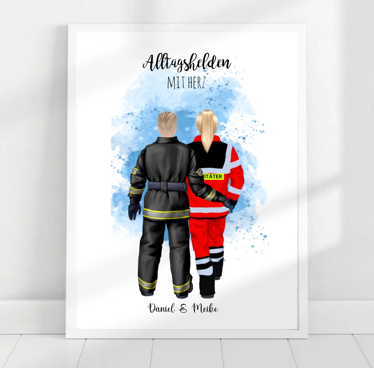 Feuerwehr & Sanitäter Poster