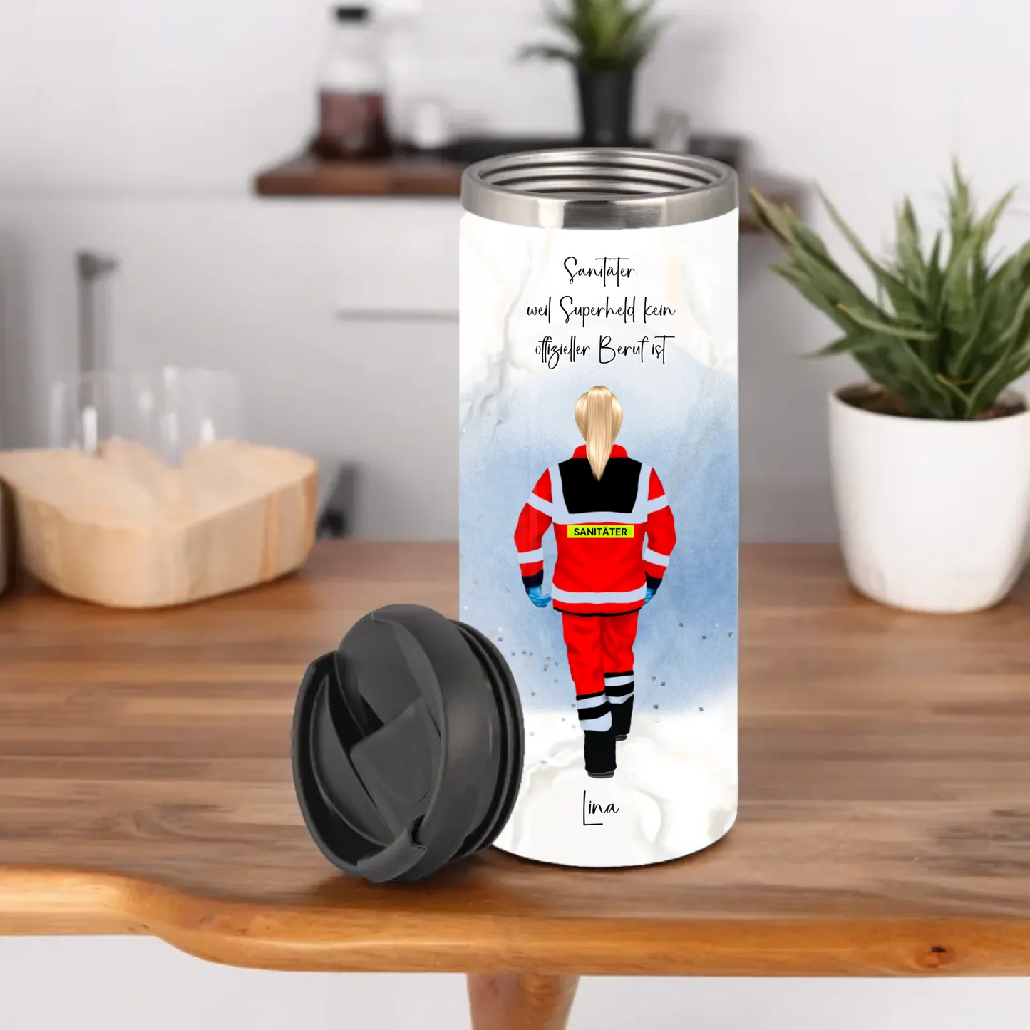 1-3 Sanitäter Tasse / Thermobecher