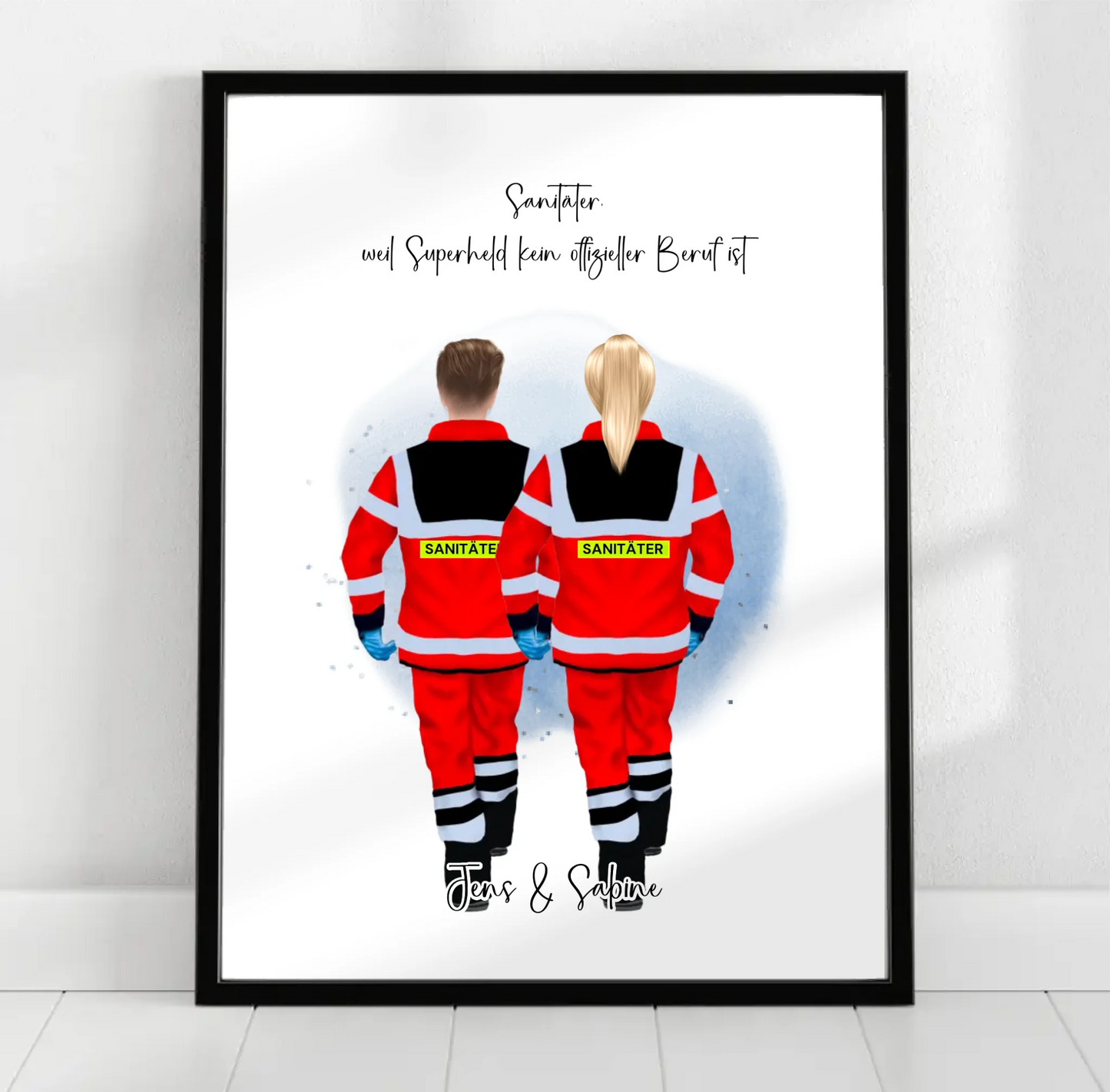 1-3 Sanitäter Poster