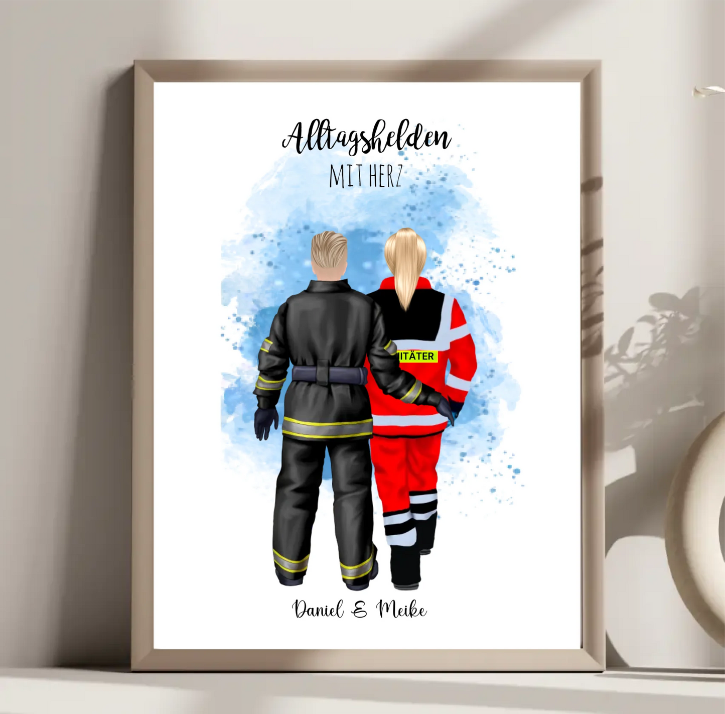 Feuerwehr & Sanitäter Poster