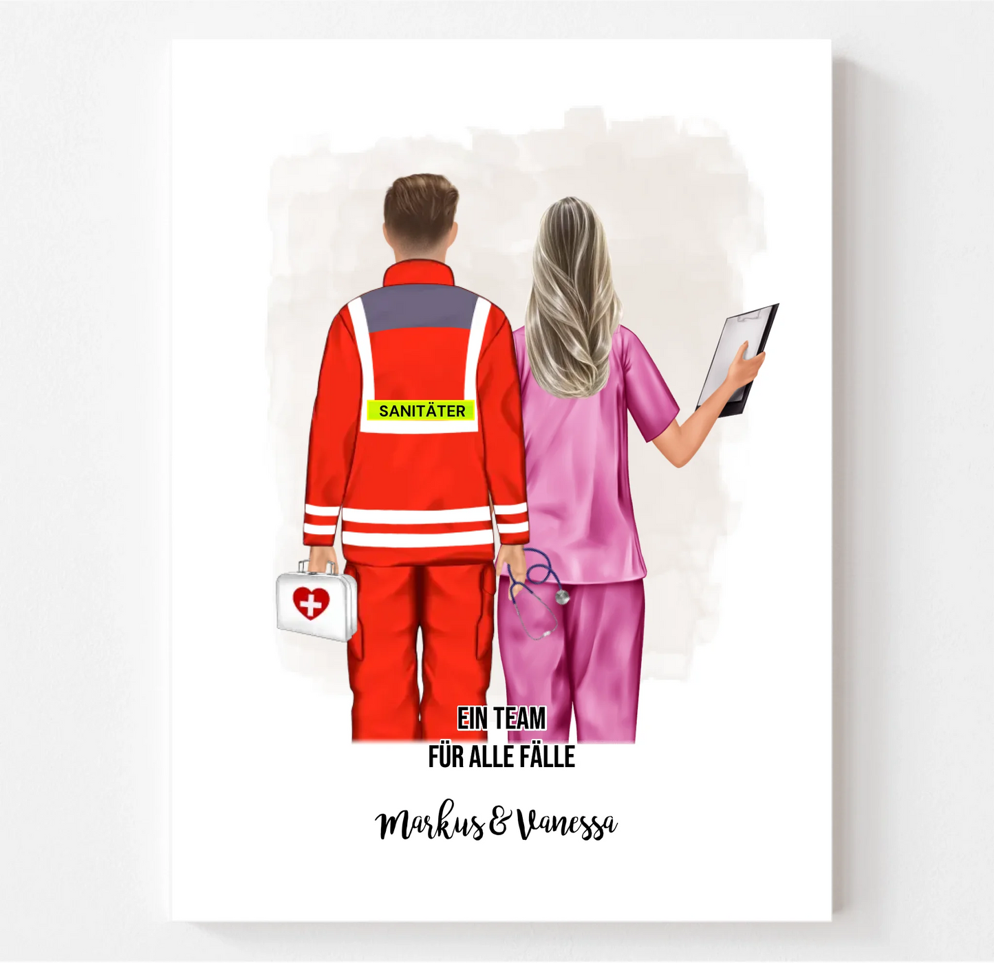 Sanitäter & Krankenschwester Poster