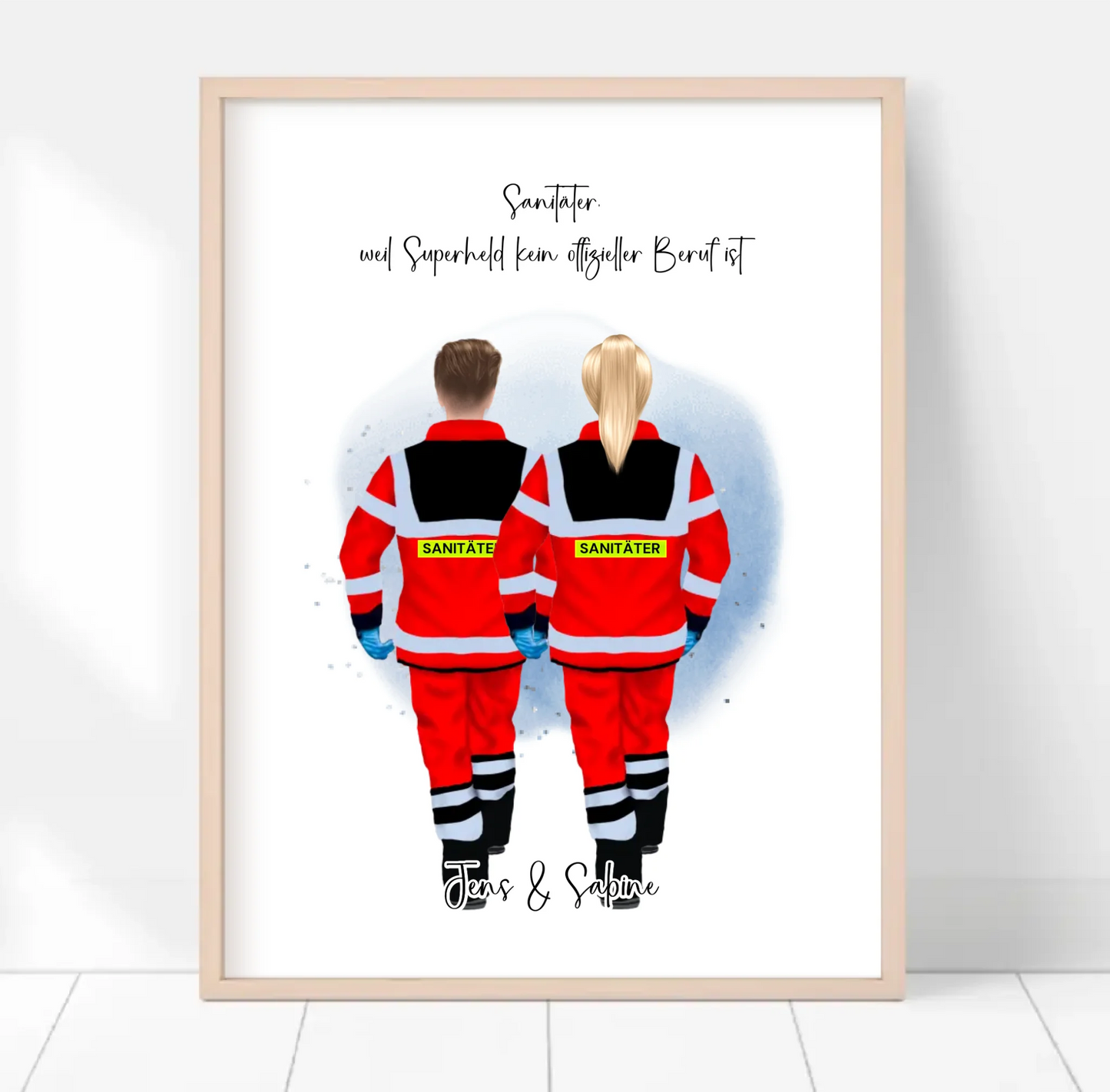 1-3 Sanitäter Poster