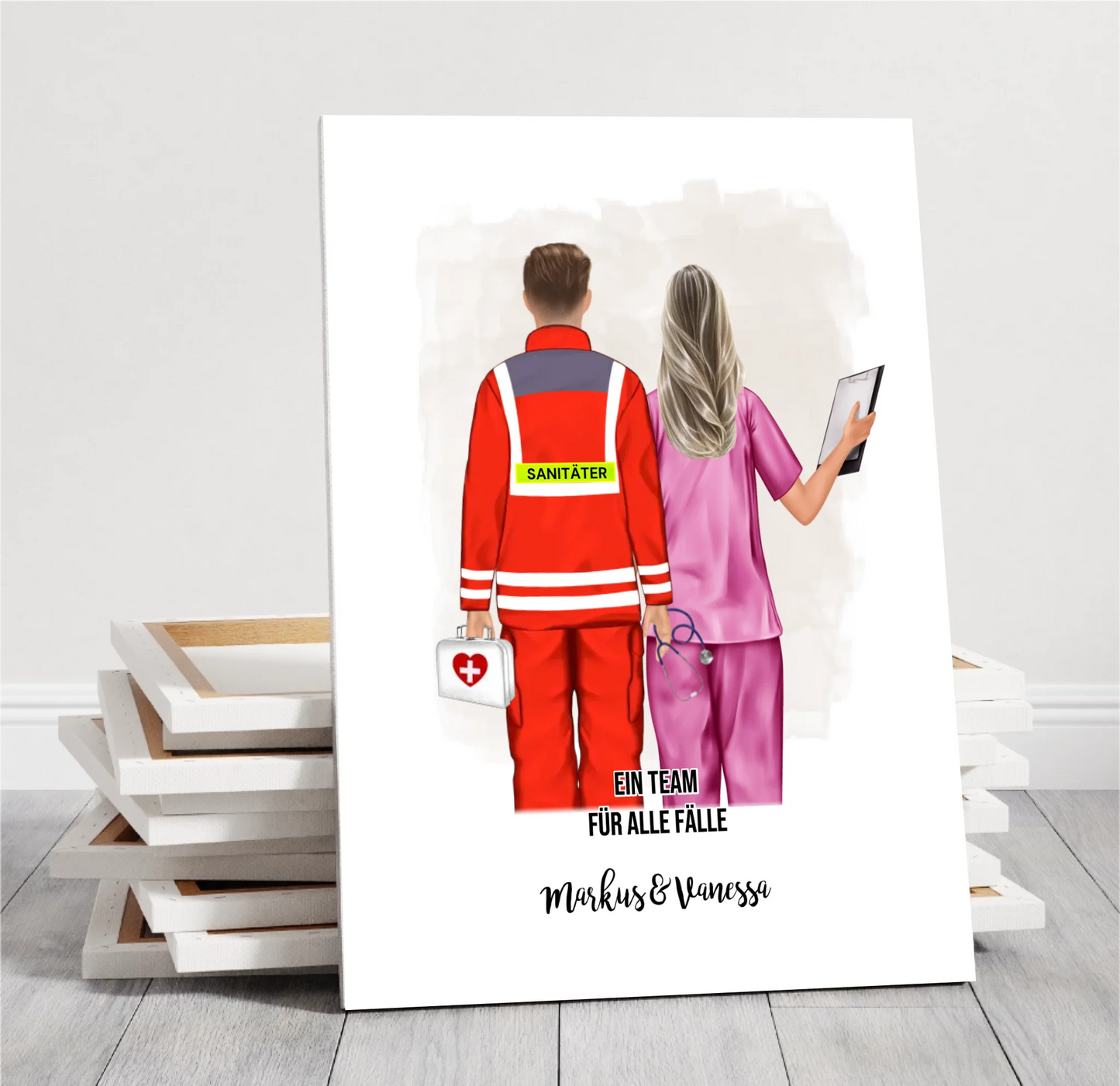 Sanitäter & Krankenschwester Poster