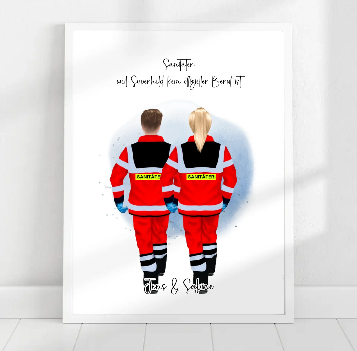 1-3 Sanitäter Poster