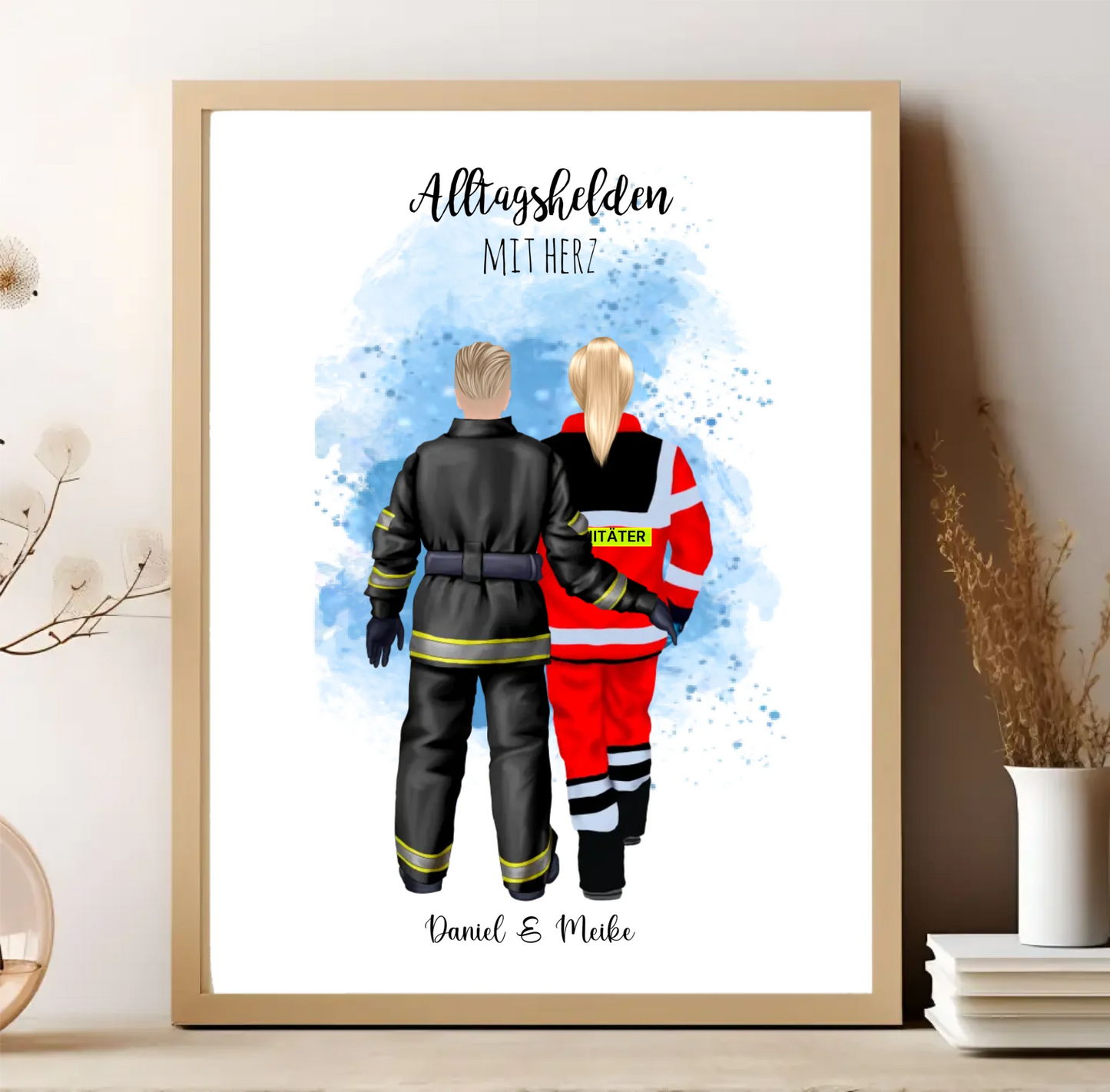 Feuerwehr & Sanitäter Poster