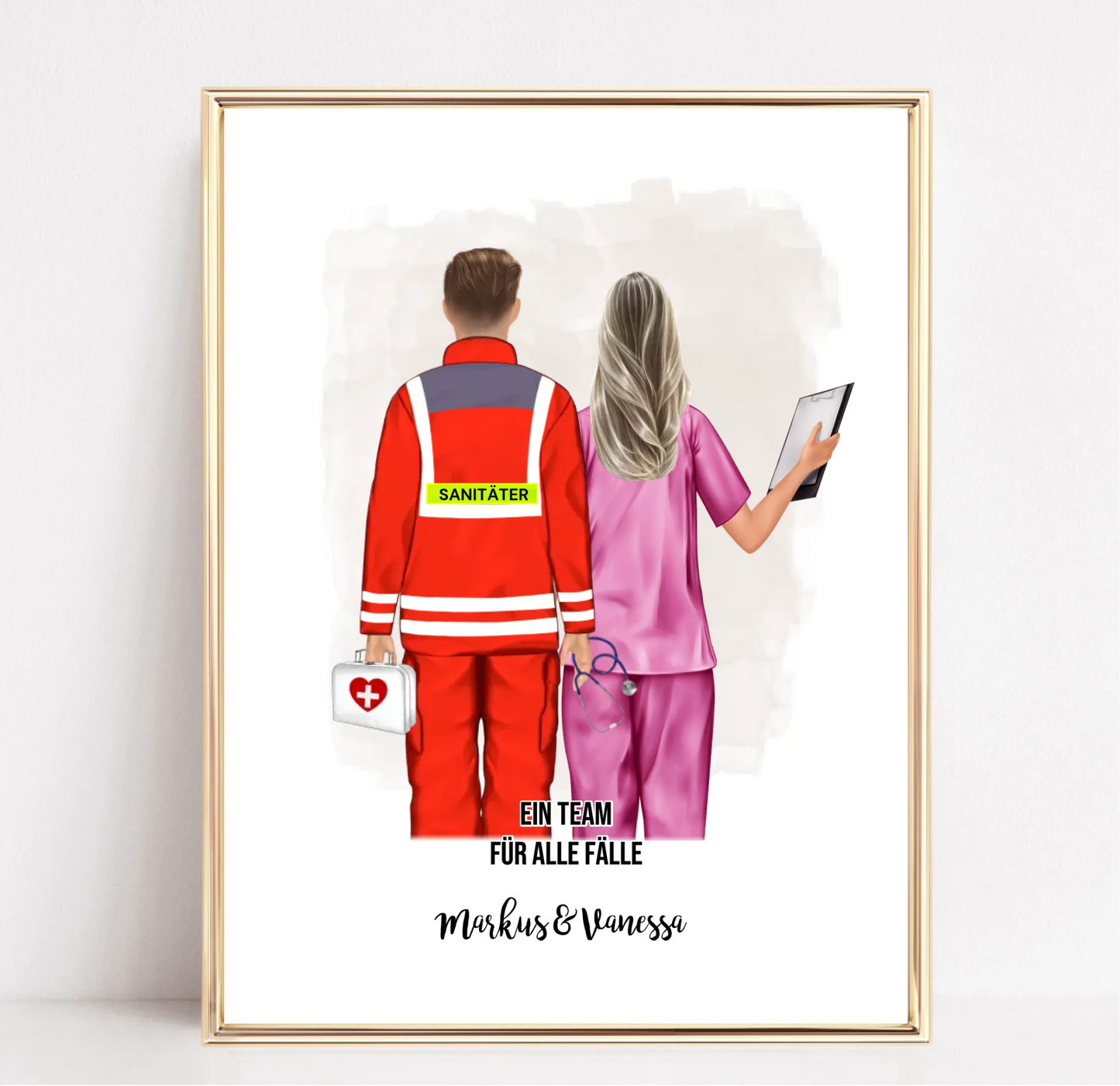 Sanitäter & Krankenschwester Poster