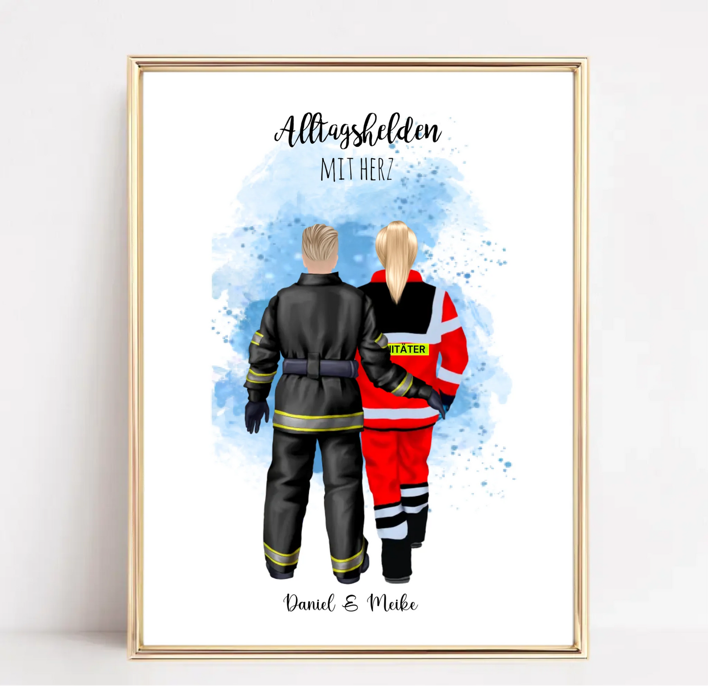 Feuerwehr & Sanitäter Poster