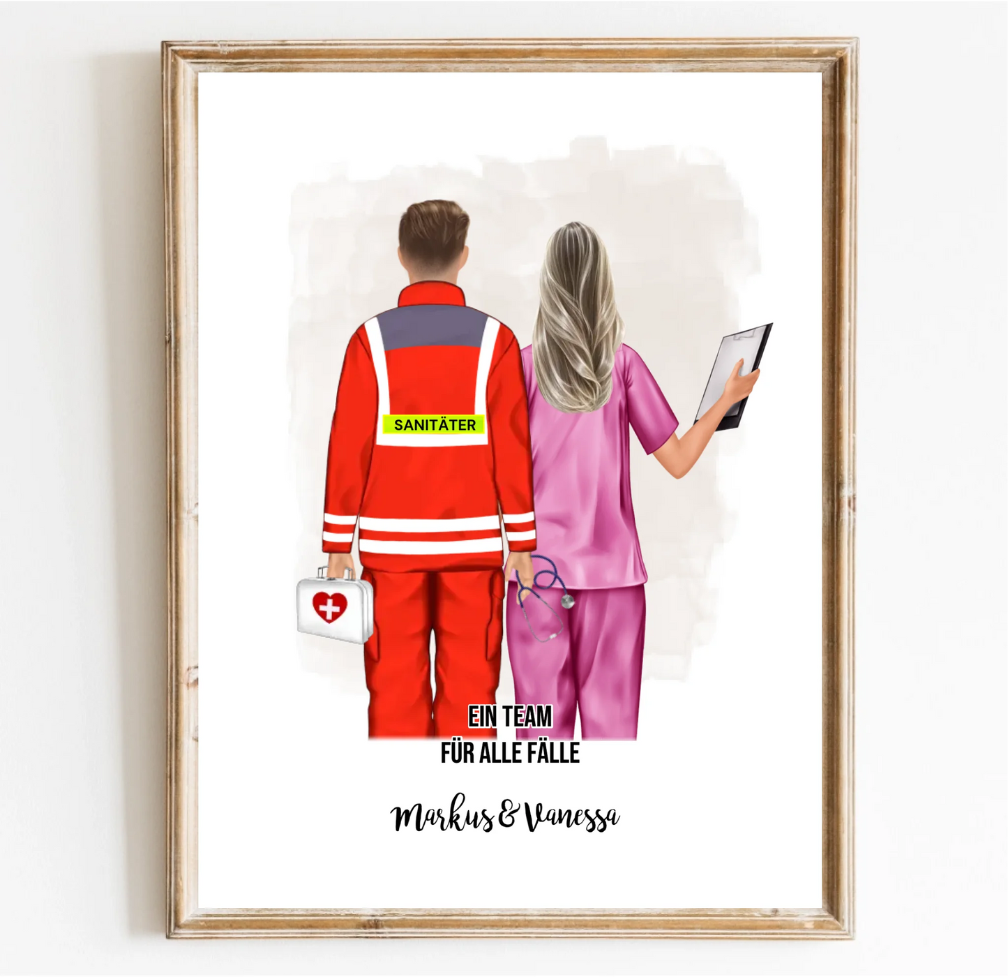 Sanitäter & Krankenschwester Poster