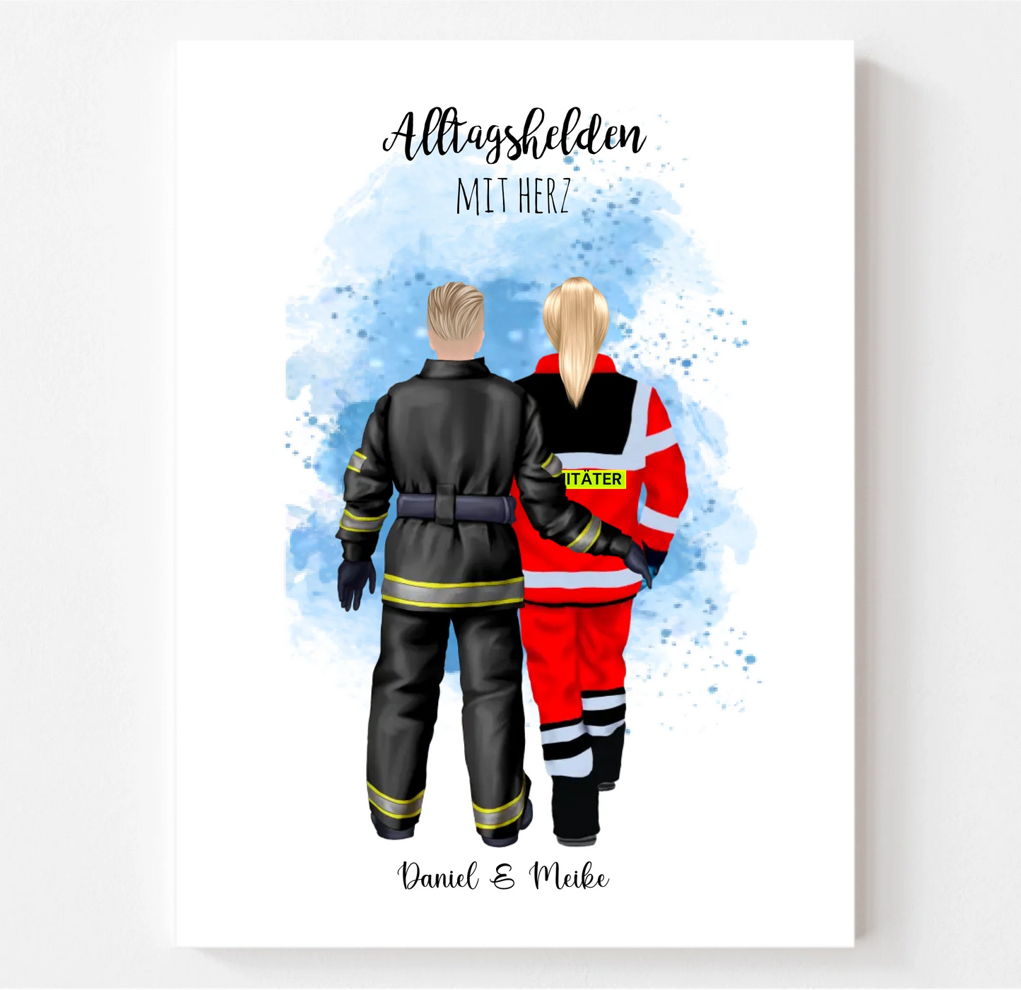 Feuerwehr & Sanitäter Poster