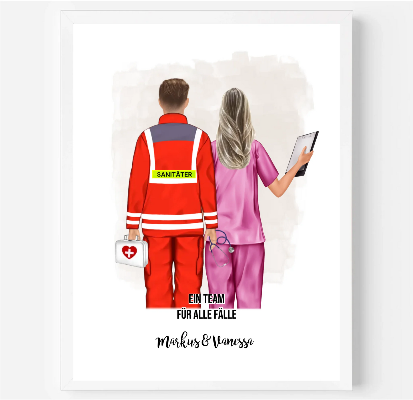 Sanitäter & Krankenschwester Poster
