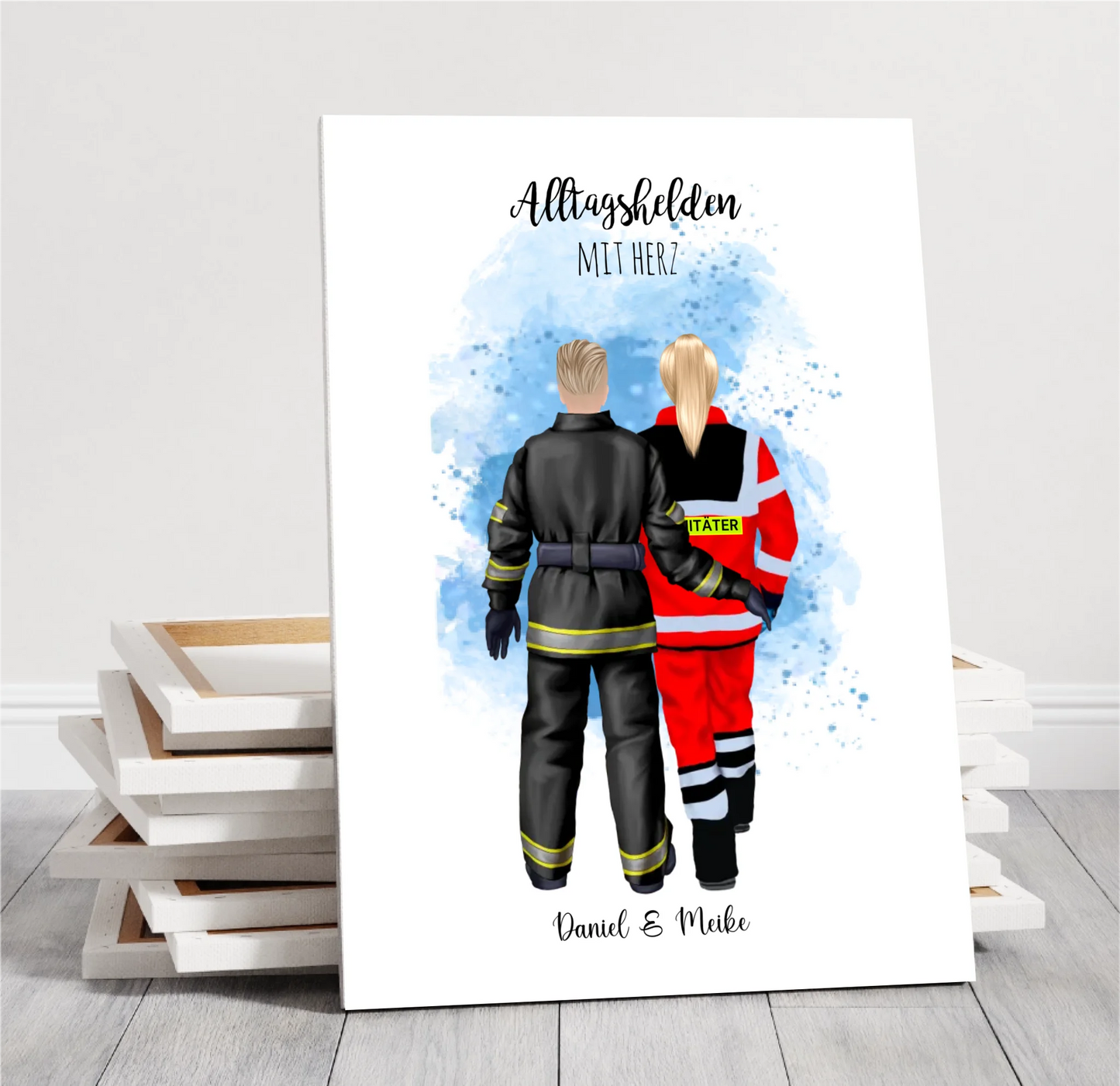 Feuerwehr & Sanitäter Poster