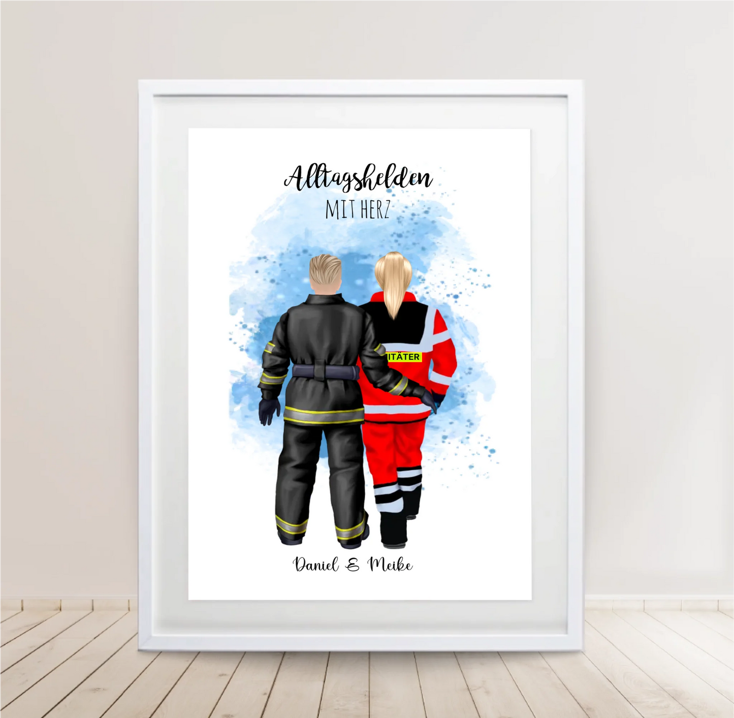 Feuerwehr & Sanitäter Poster