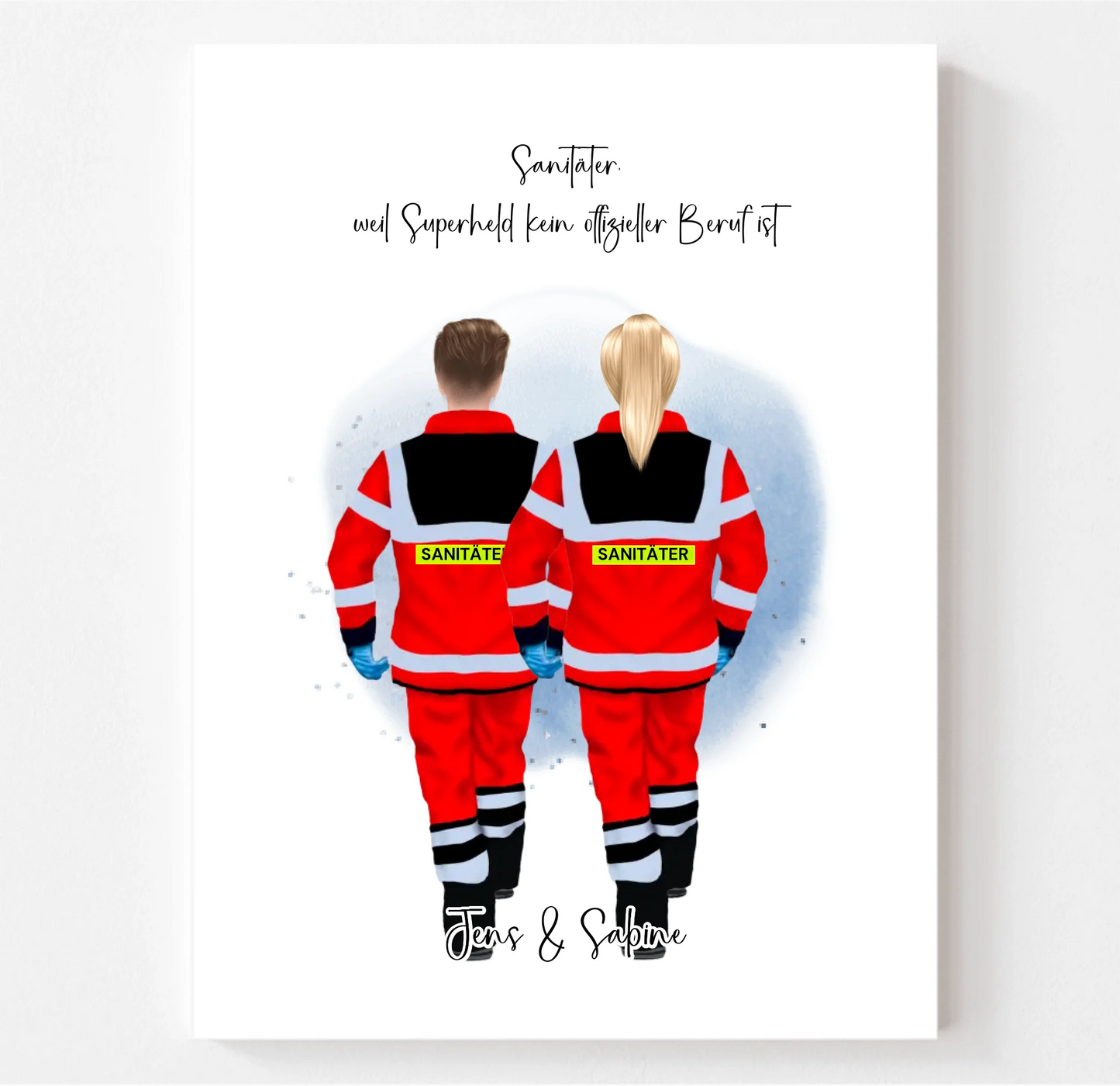 1-3 Sanitäter Poster