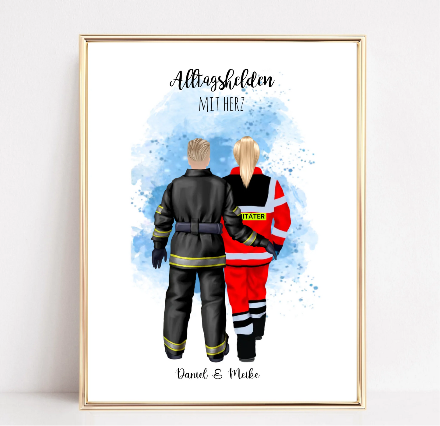 Feuerwehr & Sanitäter Poster