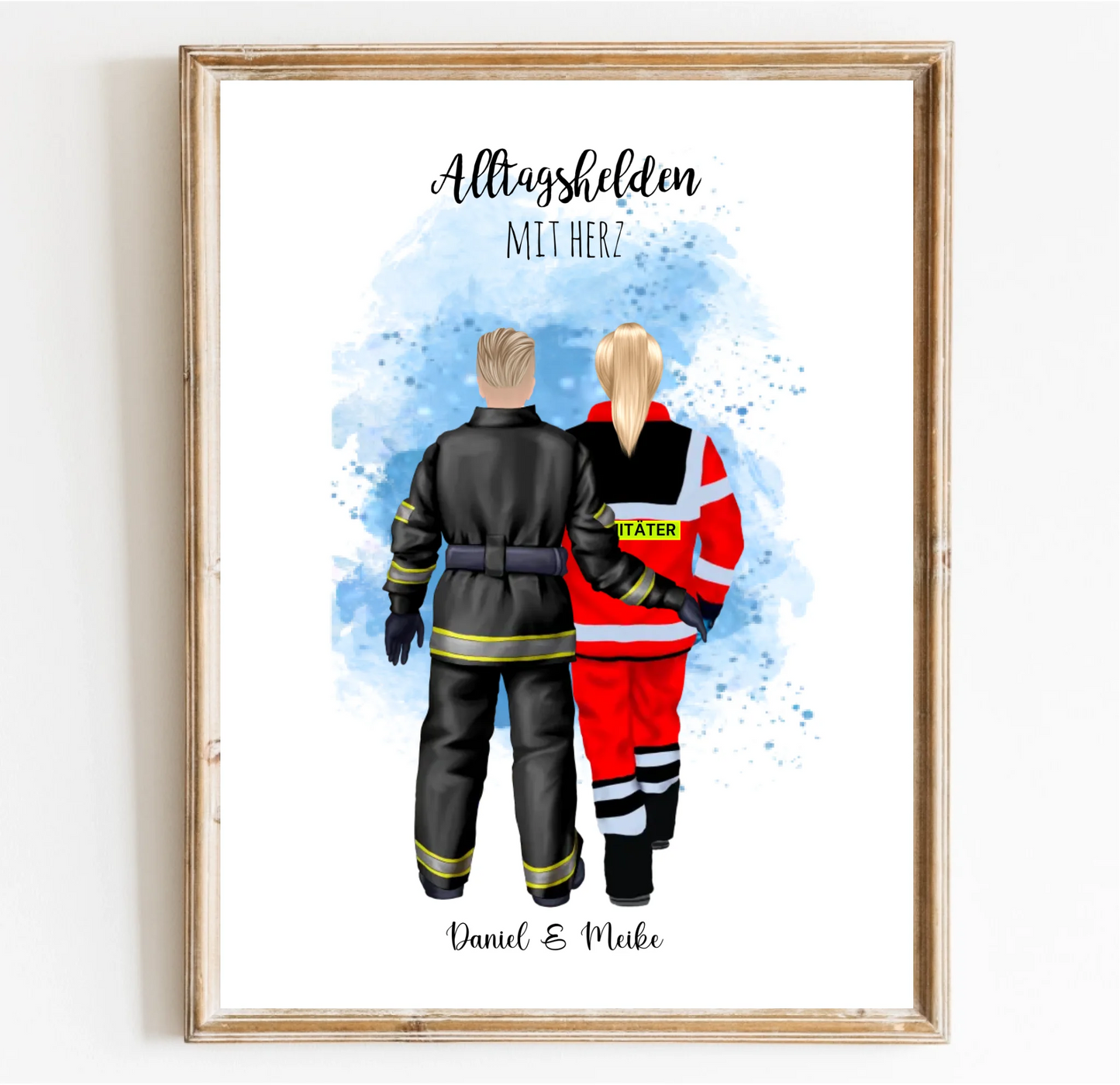 Feuerwehr & Sanitäter Poster